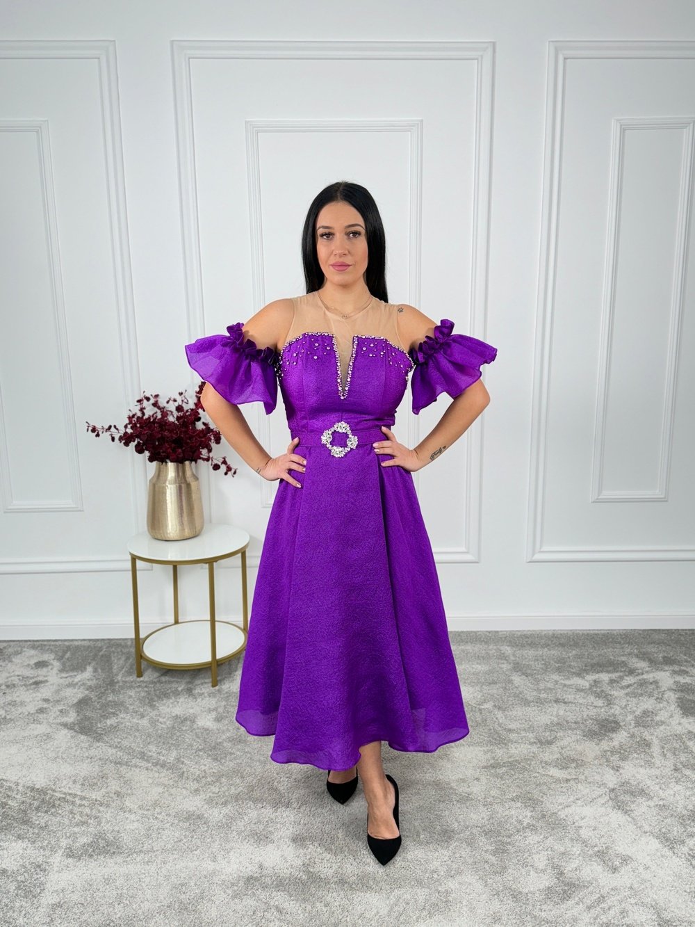 Rochie jacquard Olah