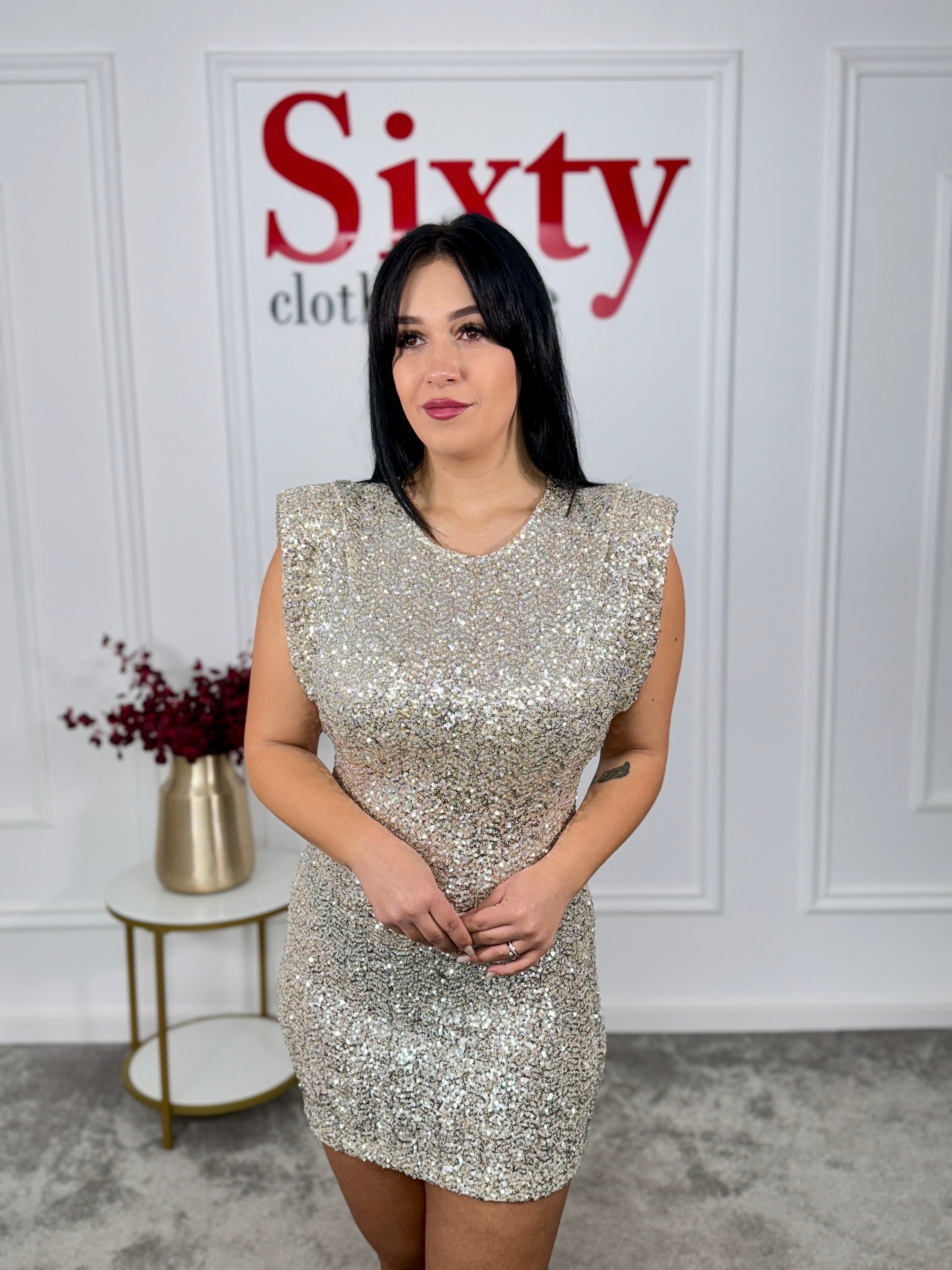 Rochie paiete Alinka