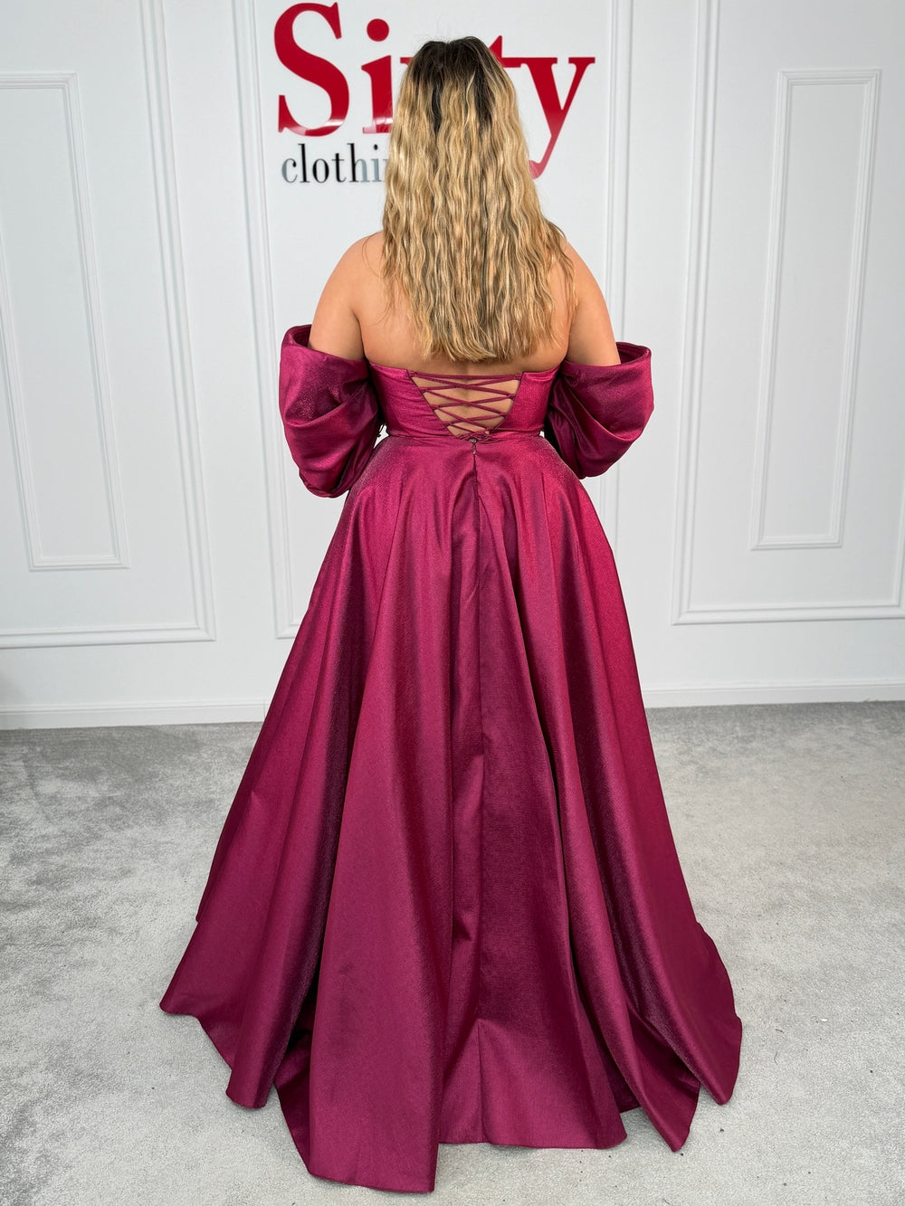 Rochie tafta cu striatii Casiana