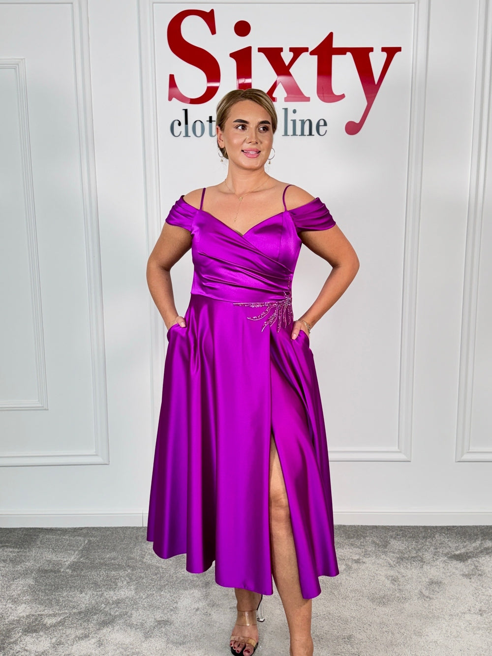 Rochie tafta Nicolin