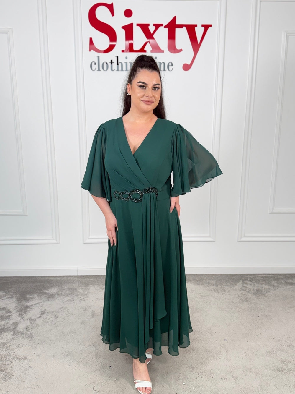 Rochie voal Anisia