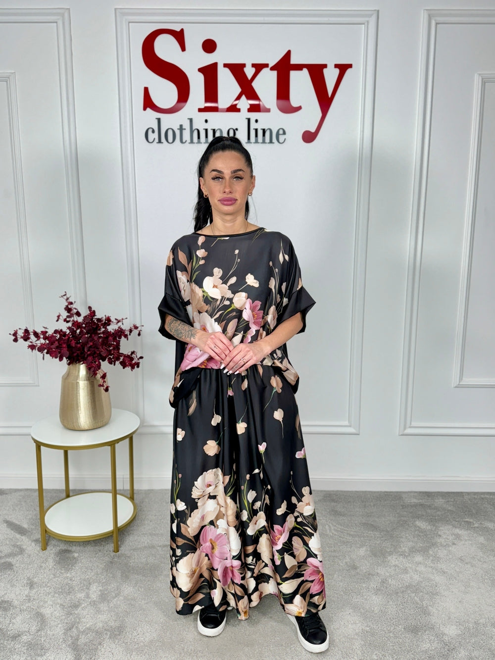 Compleu satin Reny