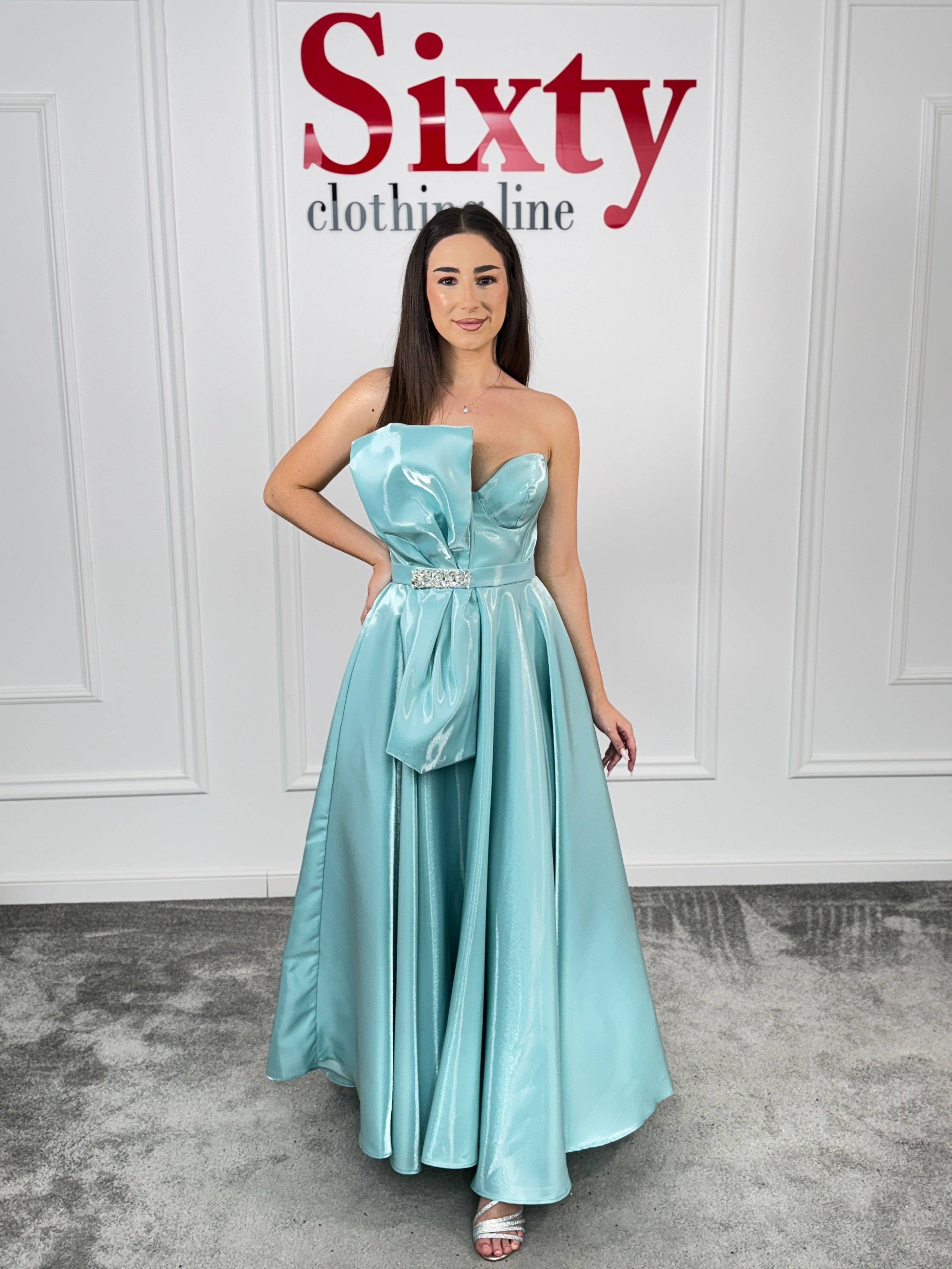 Rochie tafta satinata Helia