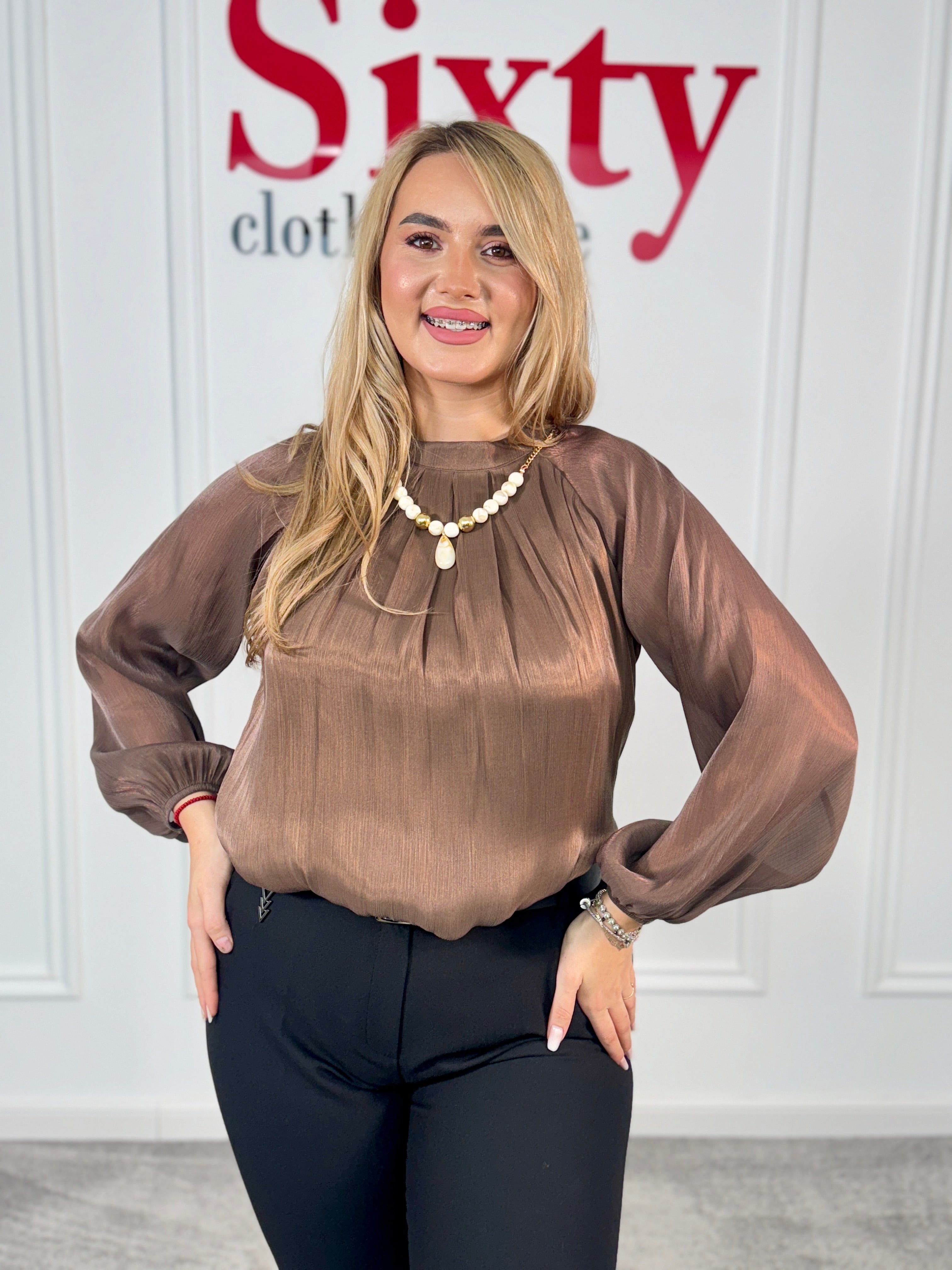 Camasa satinata Lesia