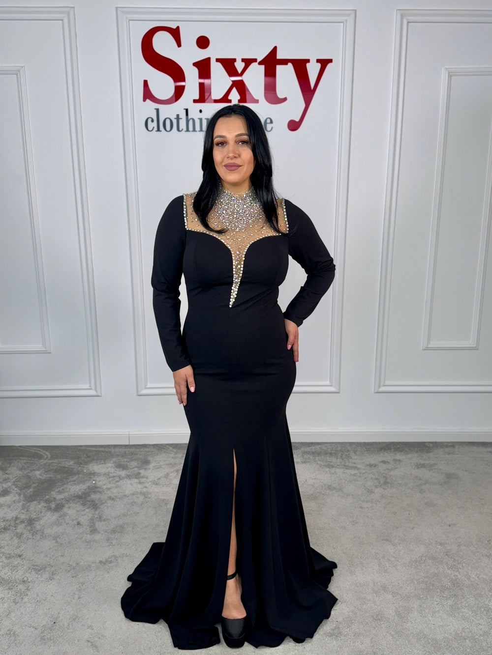 Rochie stofa cu pietre Anelis