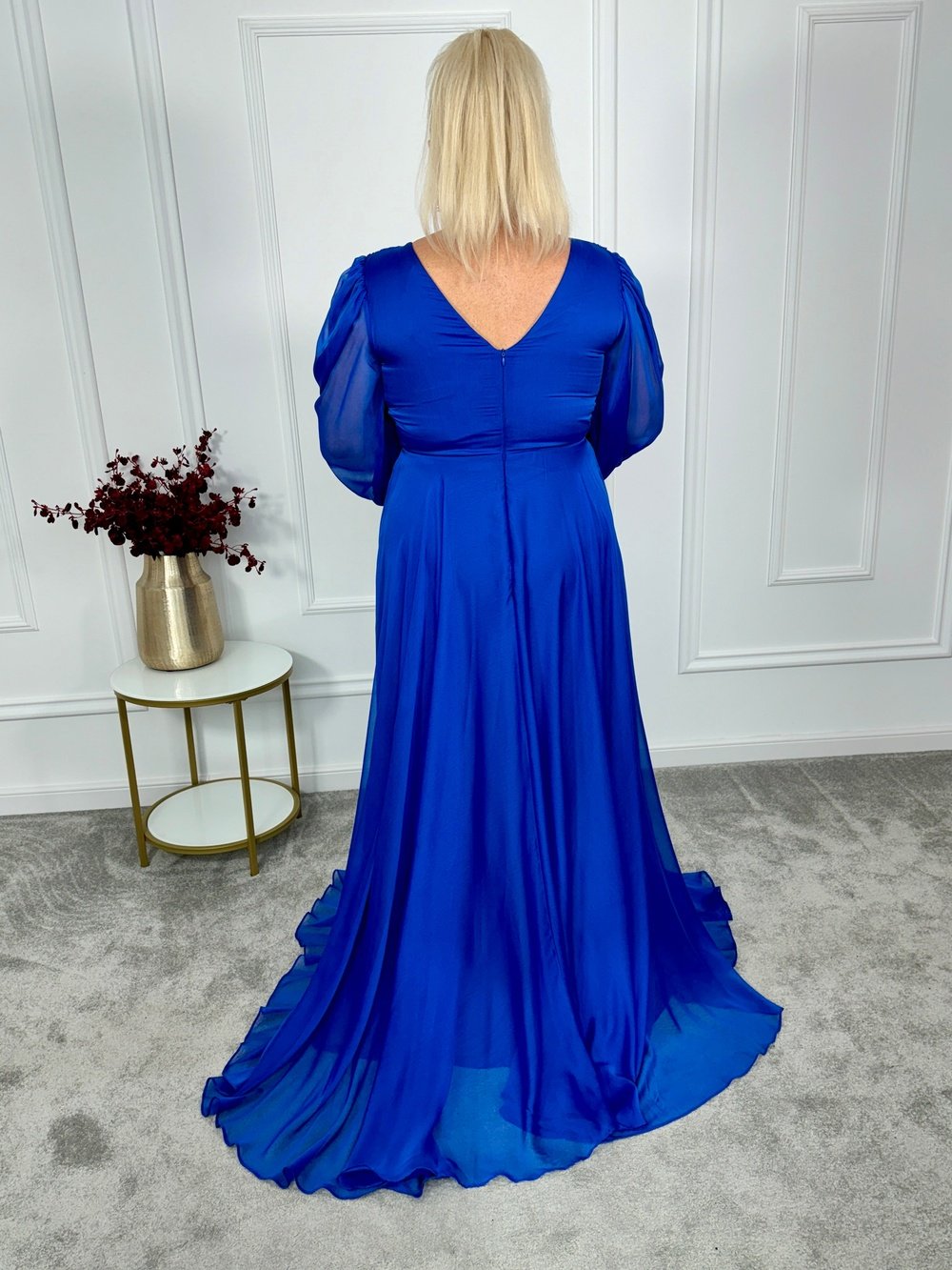 Rochie voal Blu