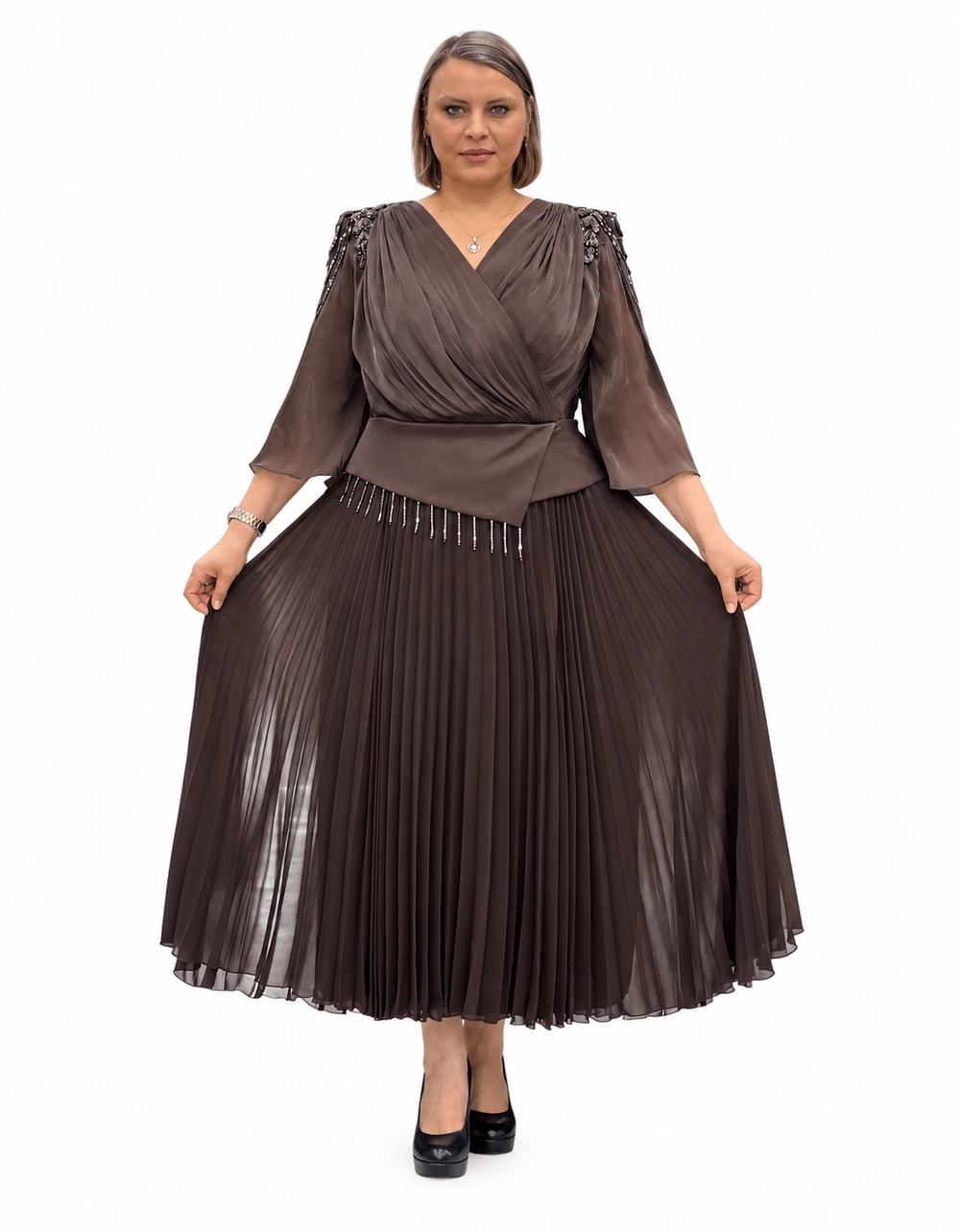 Rochie voal Anaisia