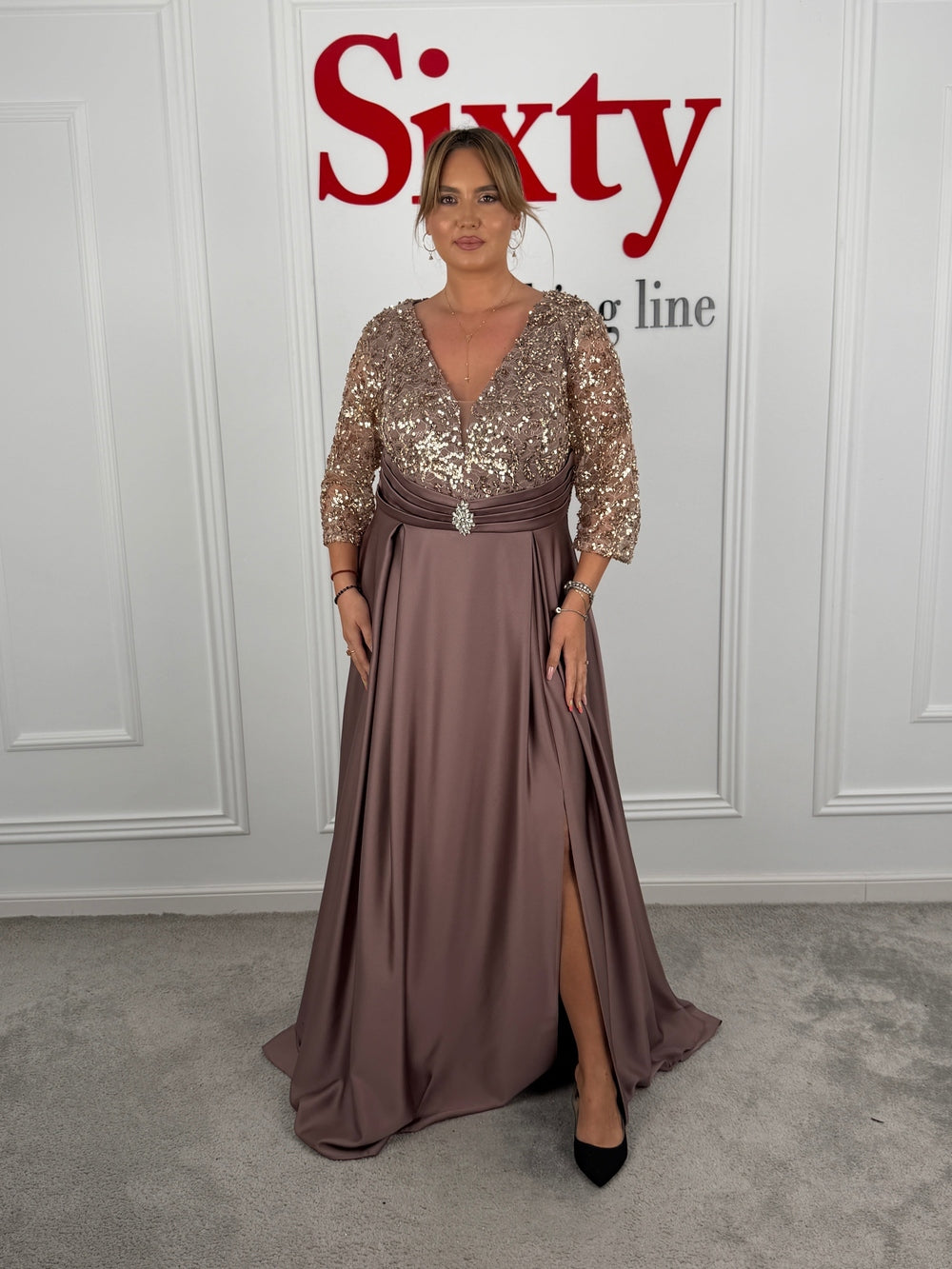 Rochie tafta Claude