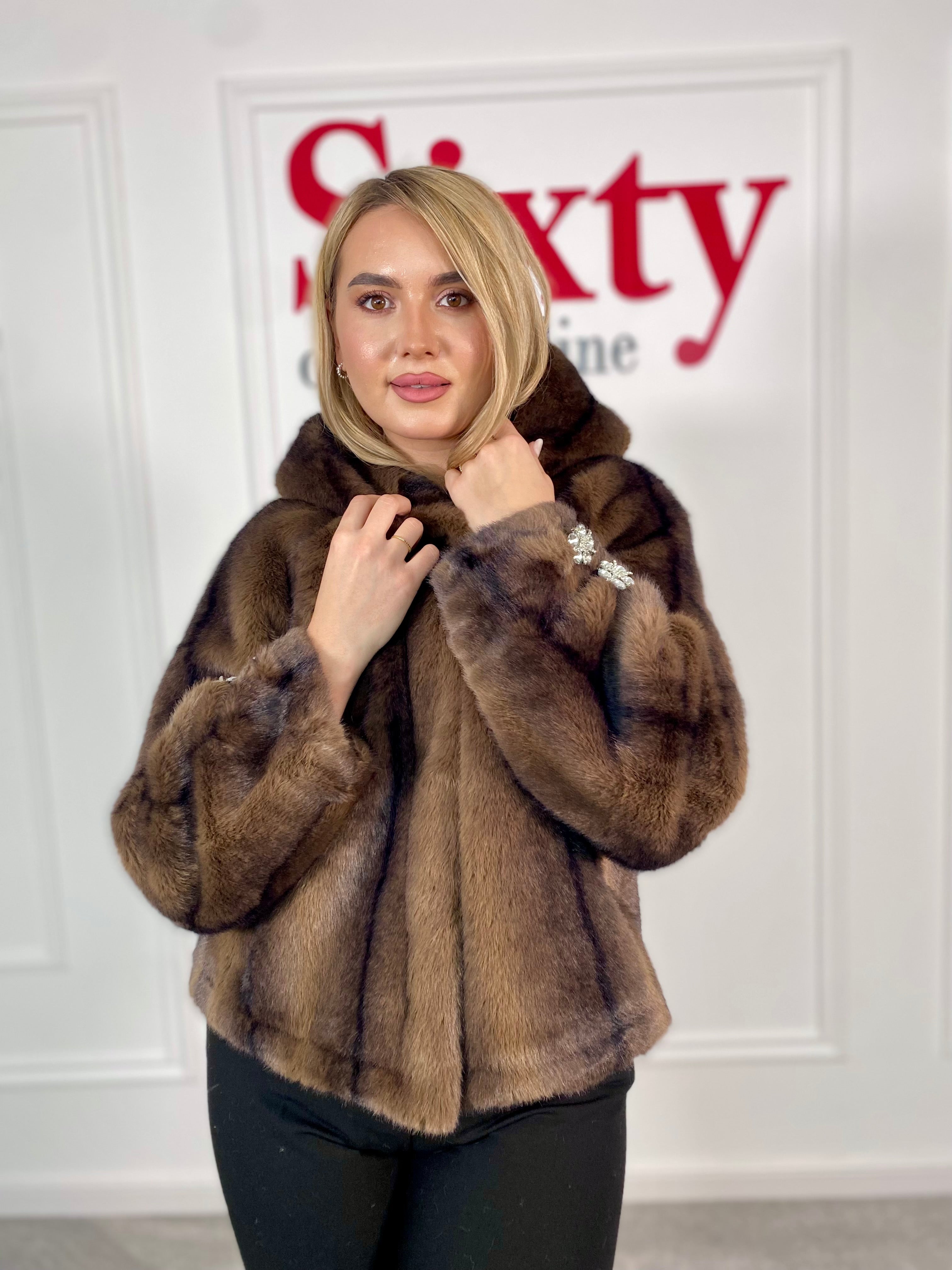 Geaca blana ecologica Oli