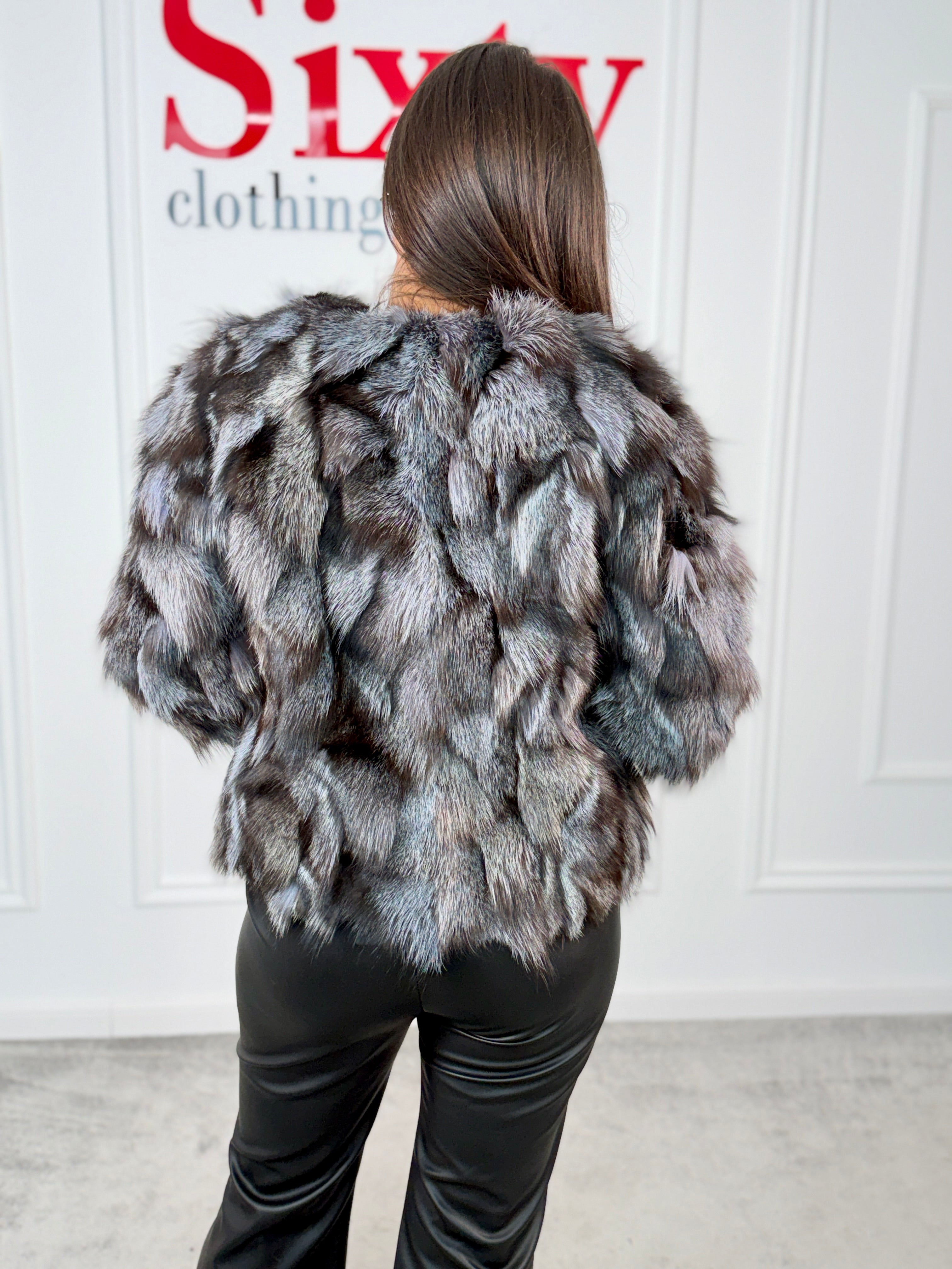 Blana naturala de vulpe Lexi