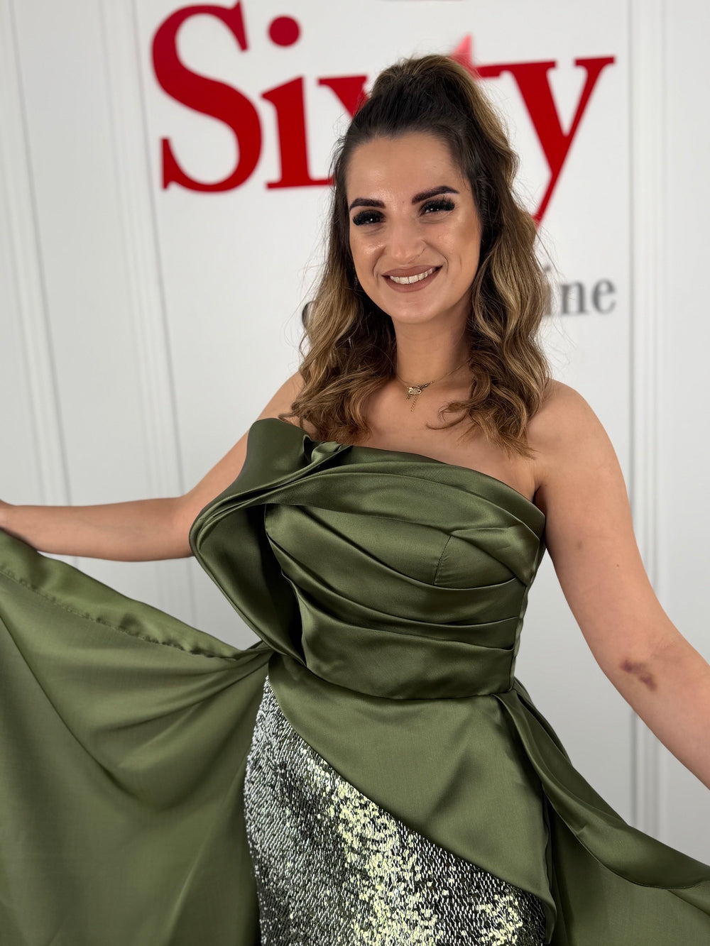 Rochie tafta Empres