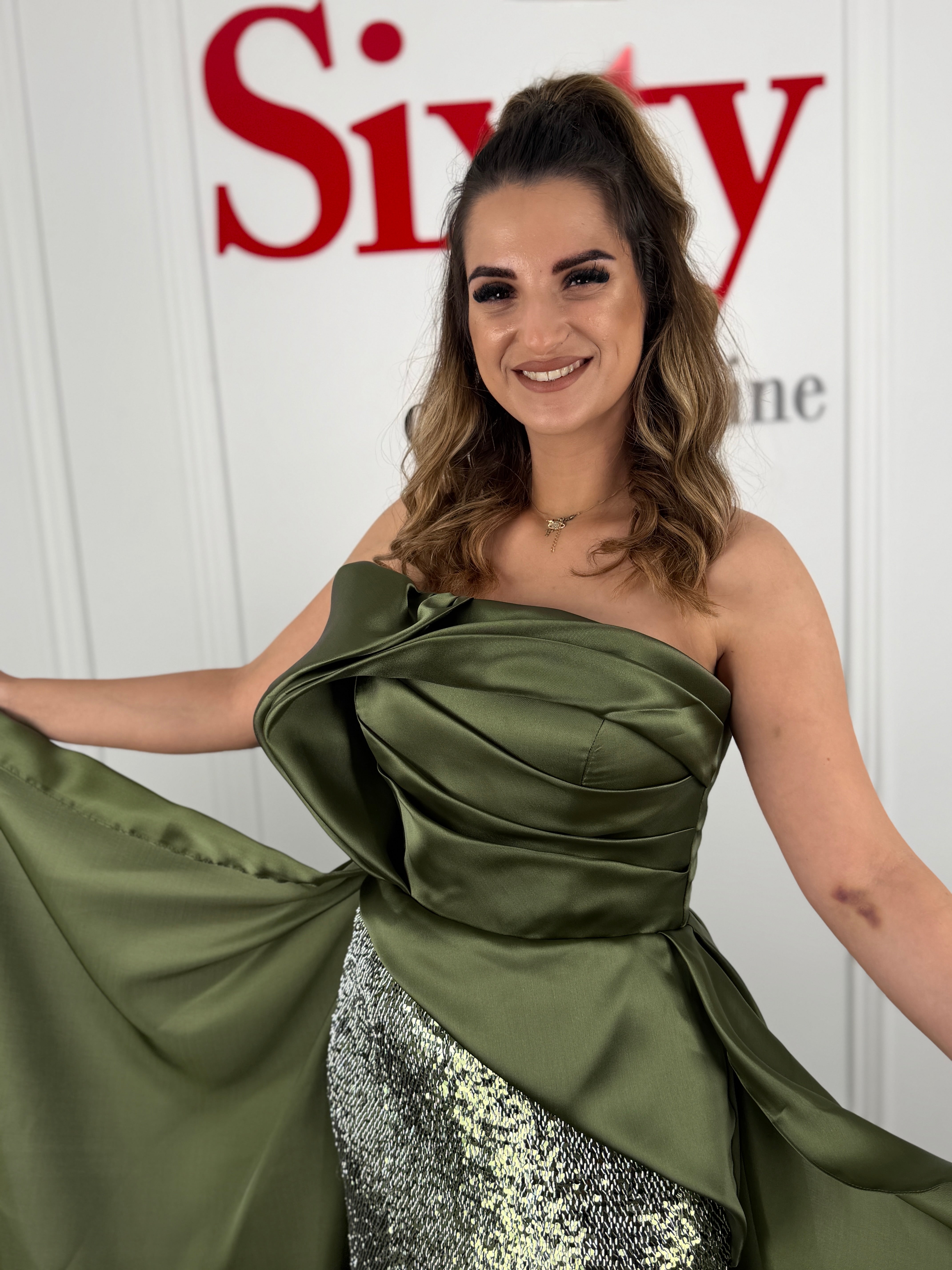 Rochie tafta Empres