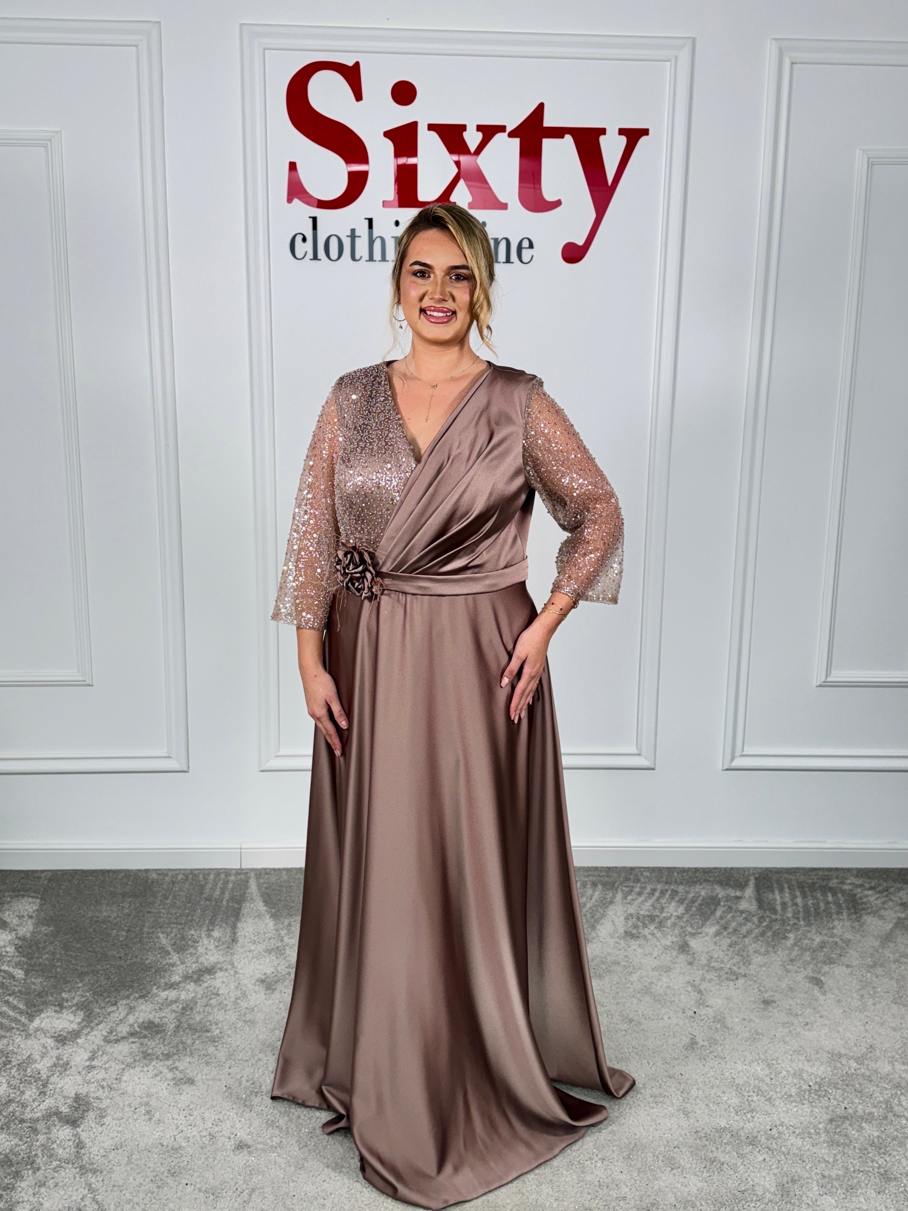 Rochie tafta Eselia