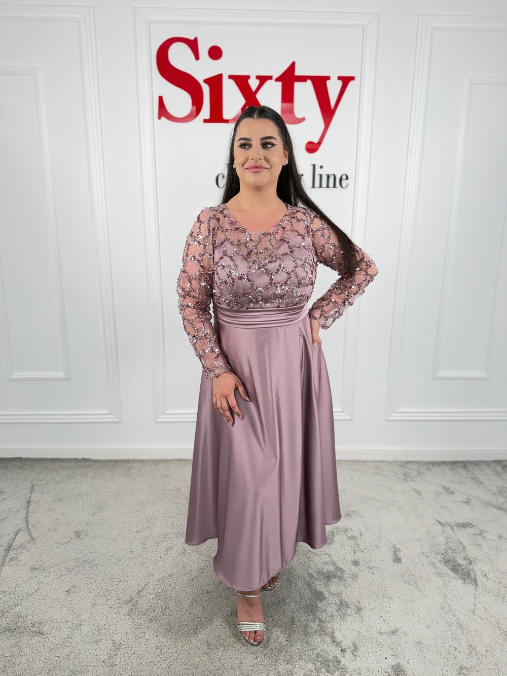 Rochie tafta Heni