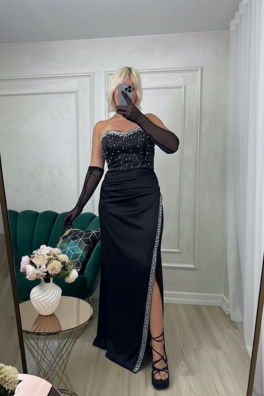 Rochie satin