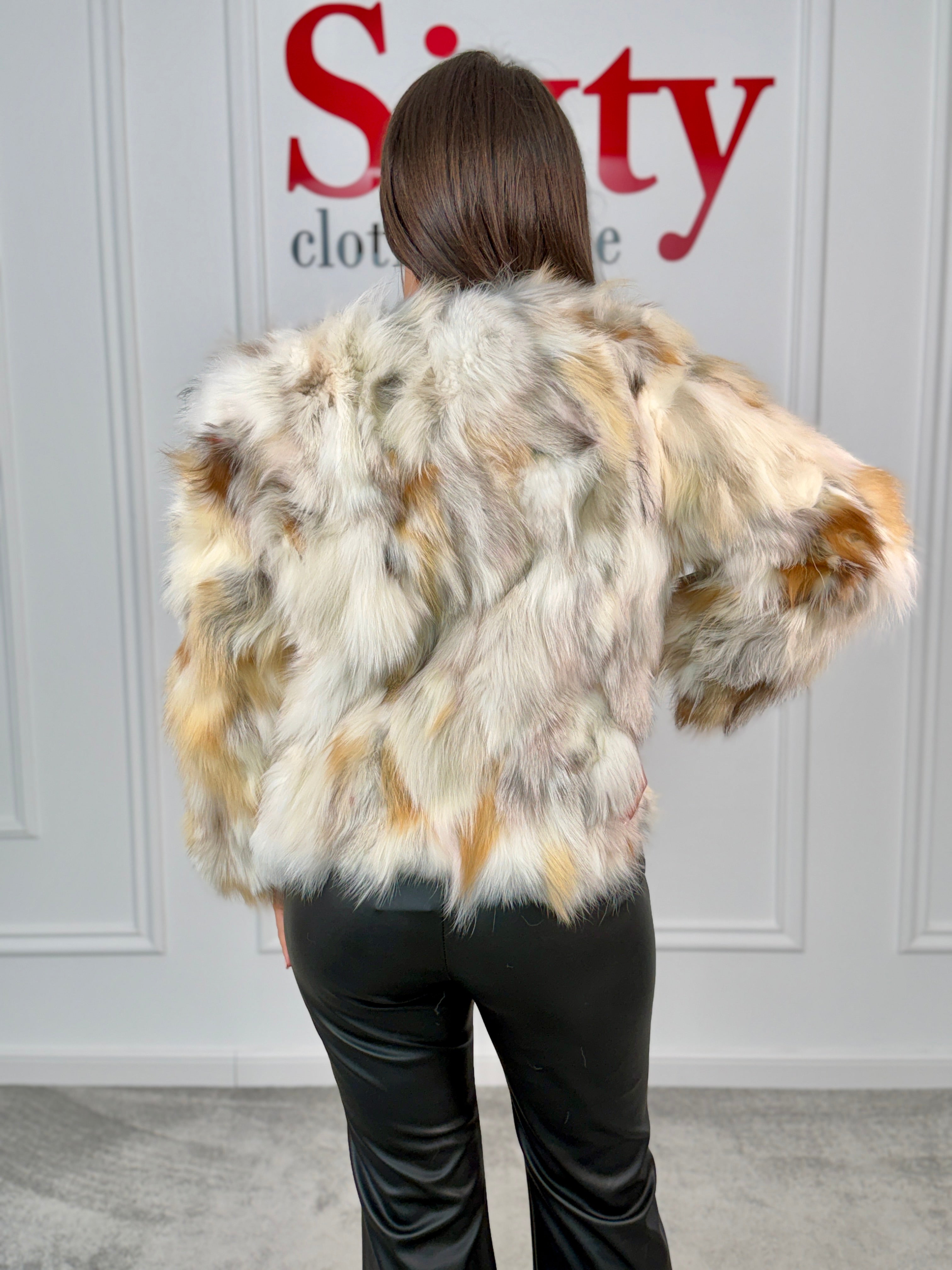 Blana naturala de vulpe Lexi