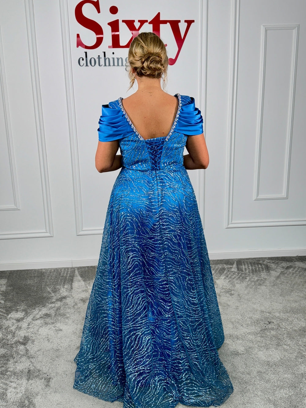 Rochie dantela cu sclipici Bruna