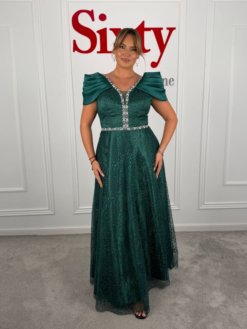 Rochie dantela cu piete Margot