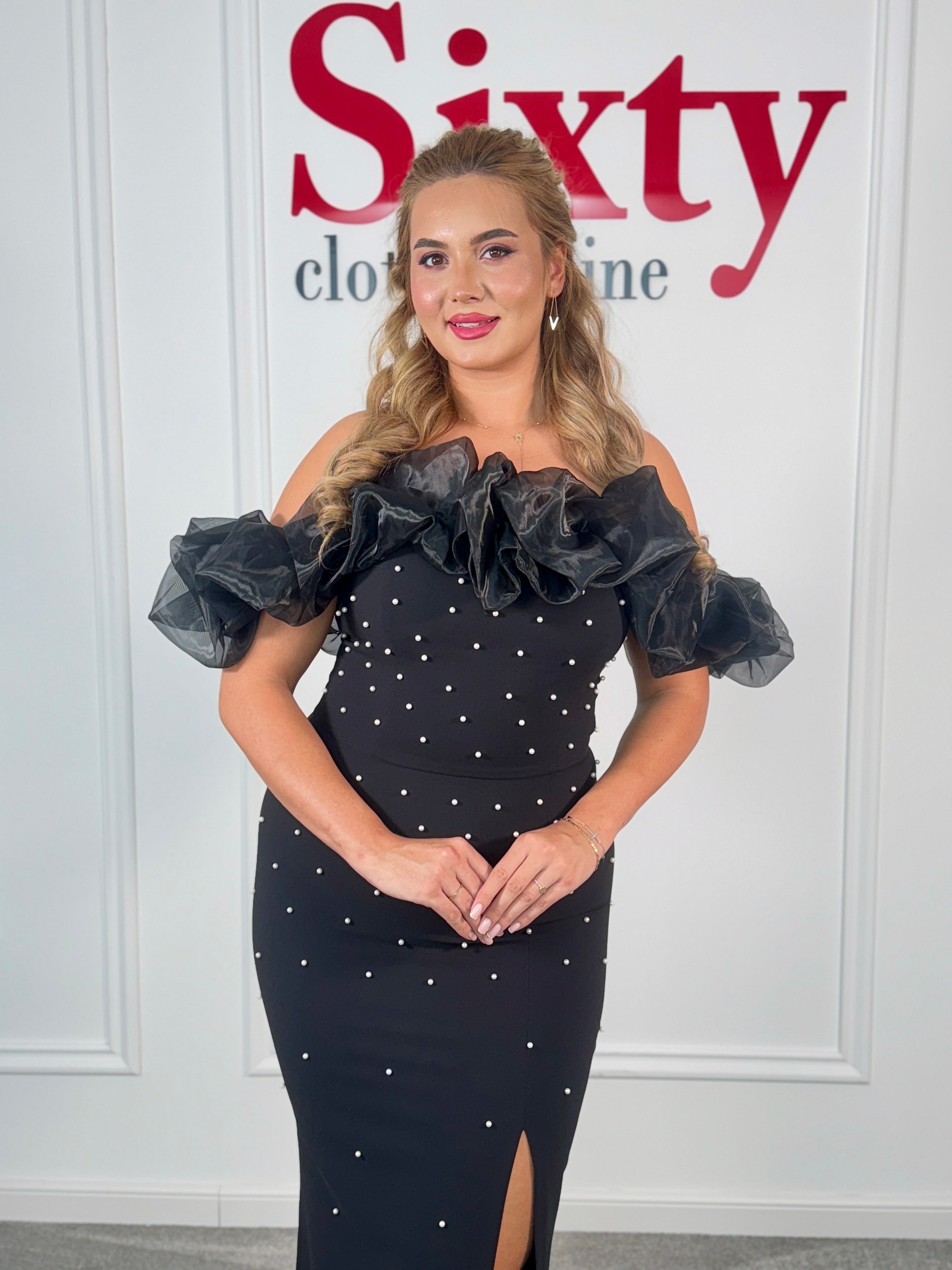 Rochie stofa cu perle Pearl