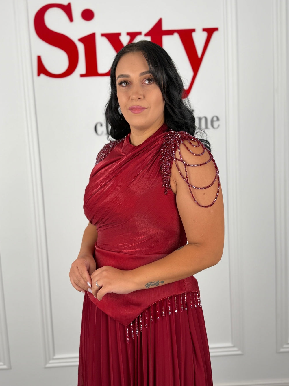 Rochie voal Anais