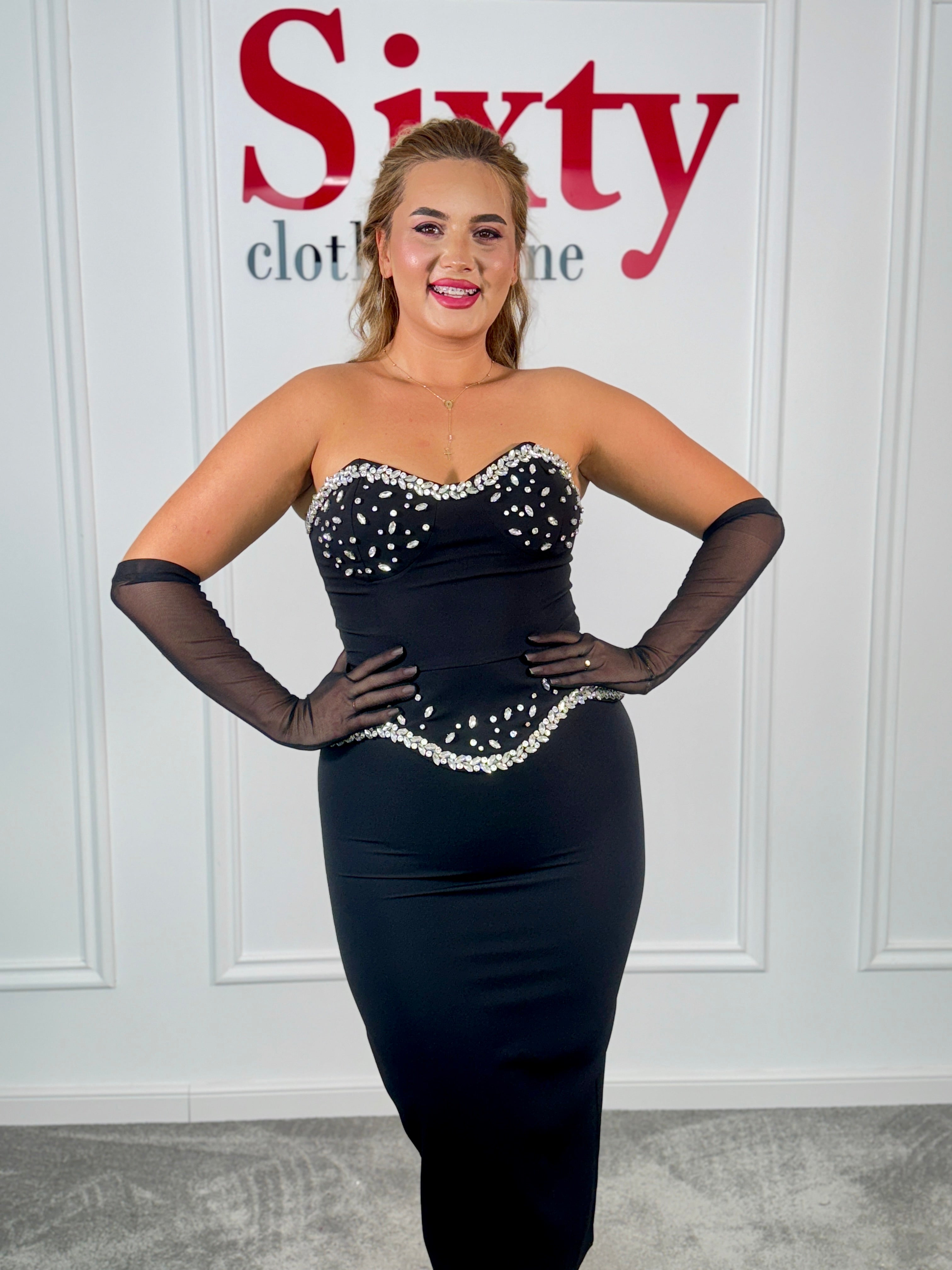 Rochie stofa cu pietre Afrodita