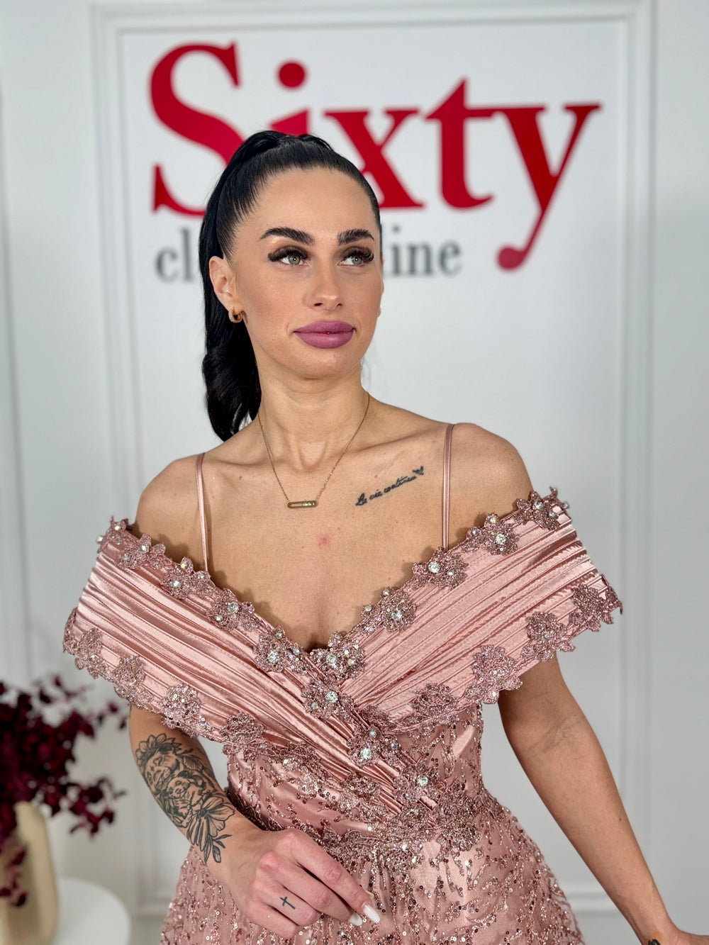 Rochie paiete Susie