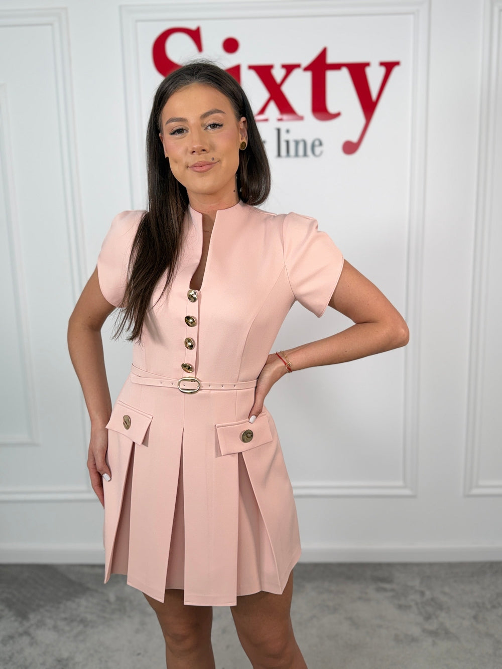 Rochie stofa cu pliuri Elira