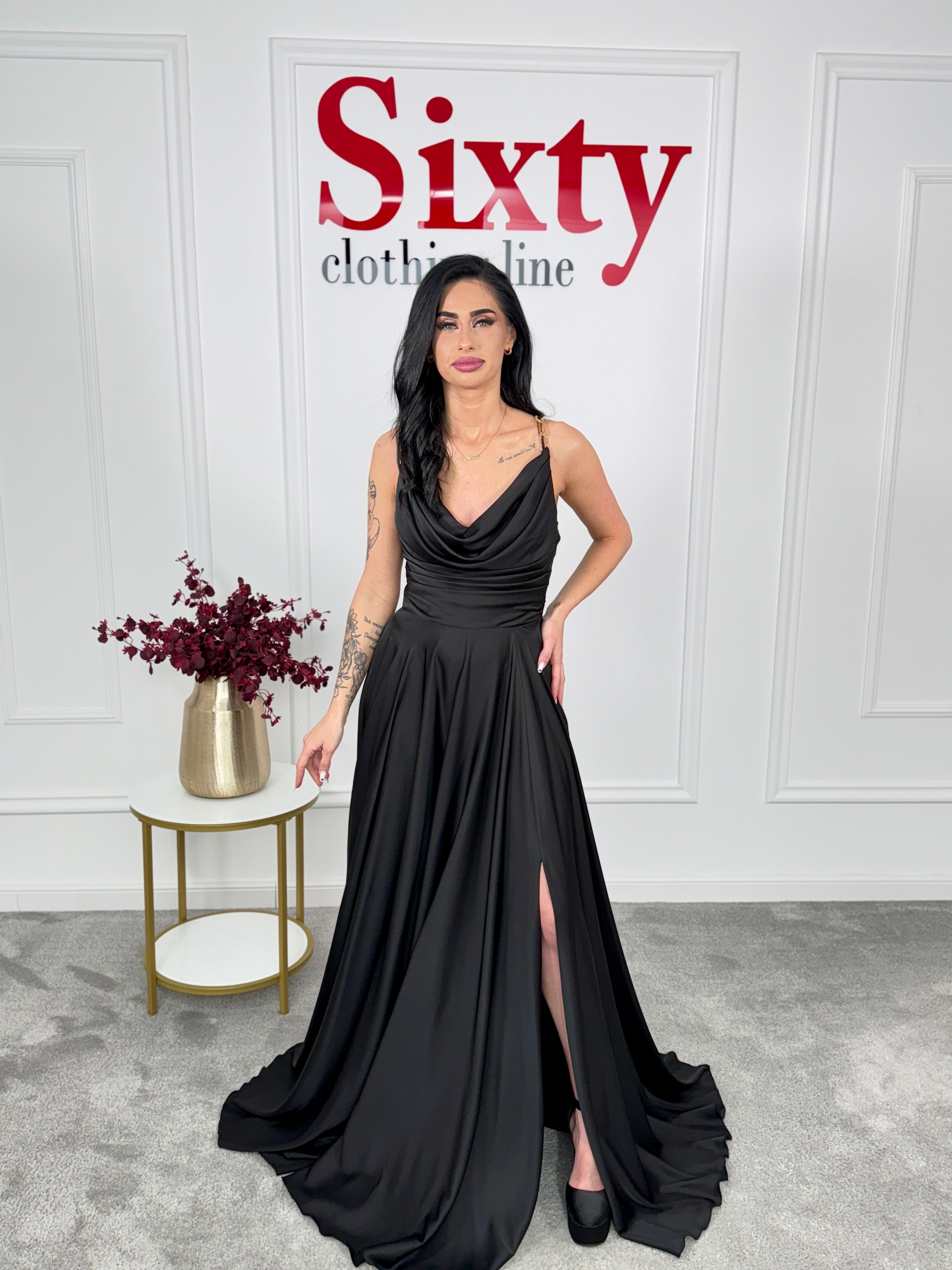 Rochie satin Milani