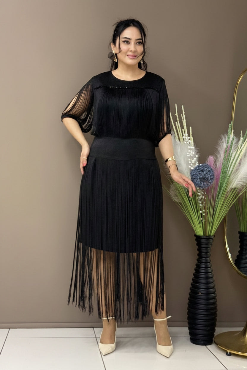 Rochie franjuri Livia