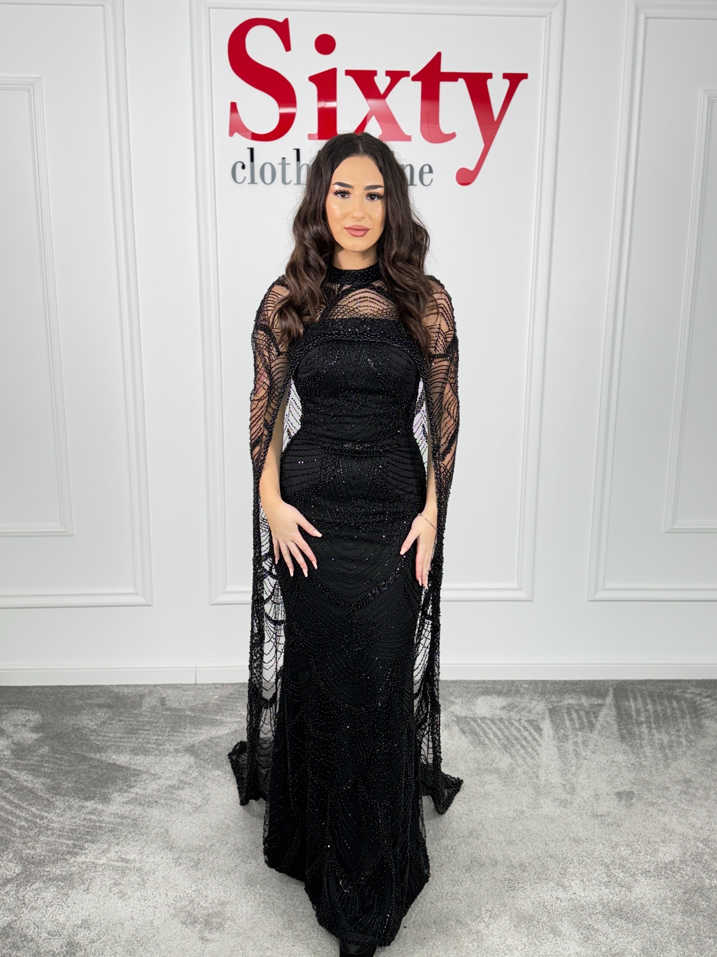 Rochie dantela cu perle Melia
