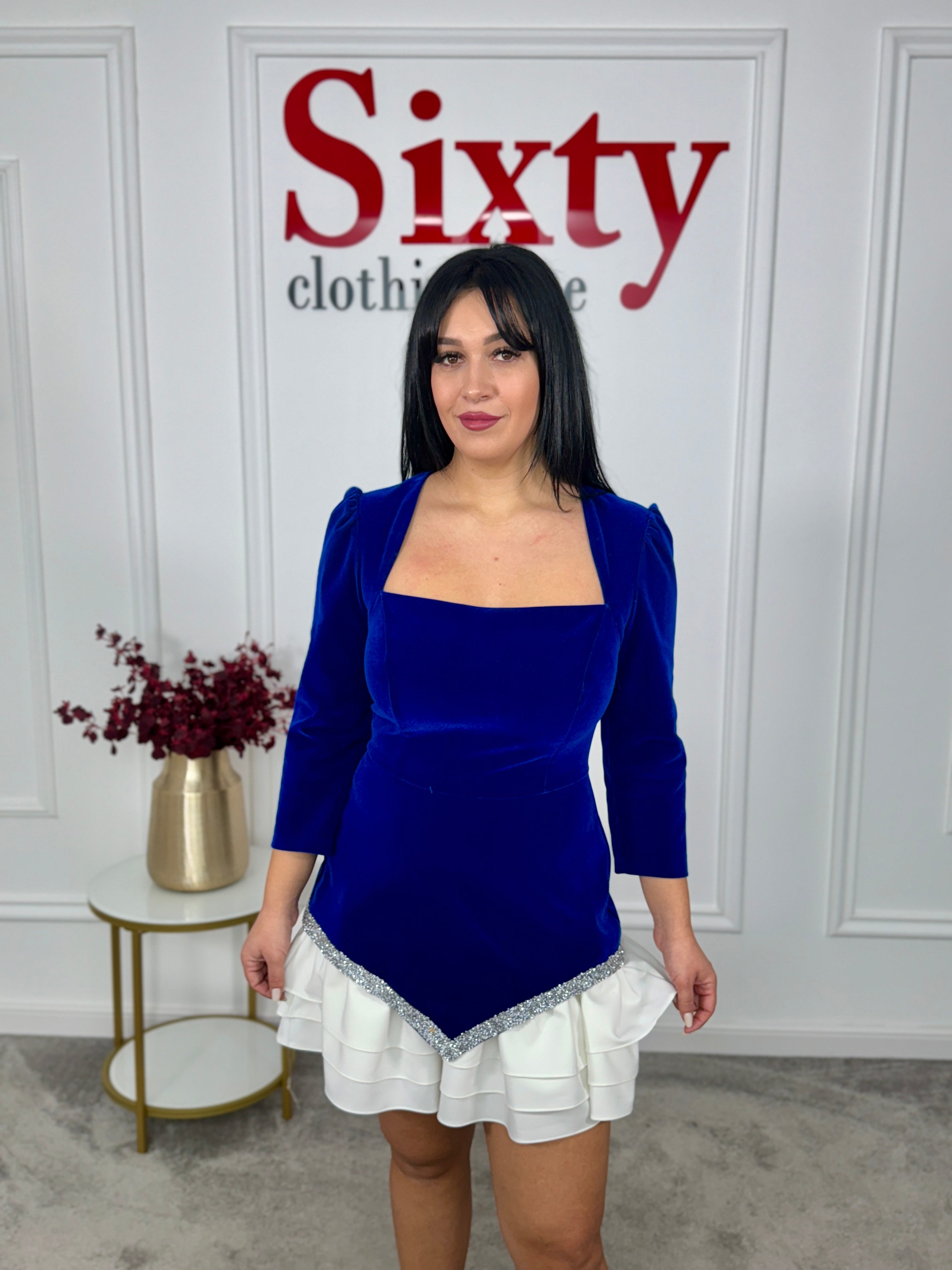 Rochie catifea Talia