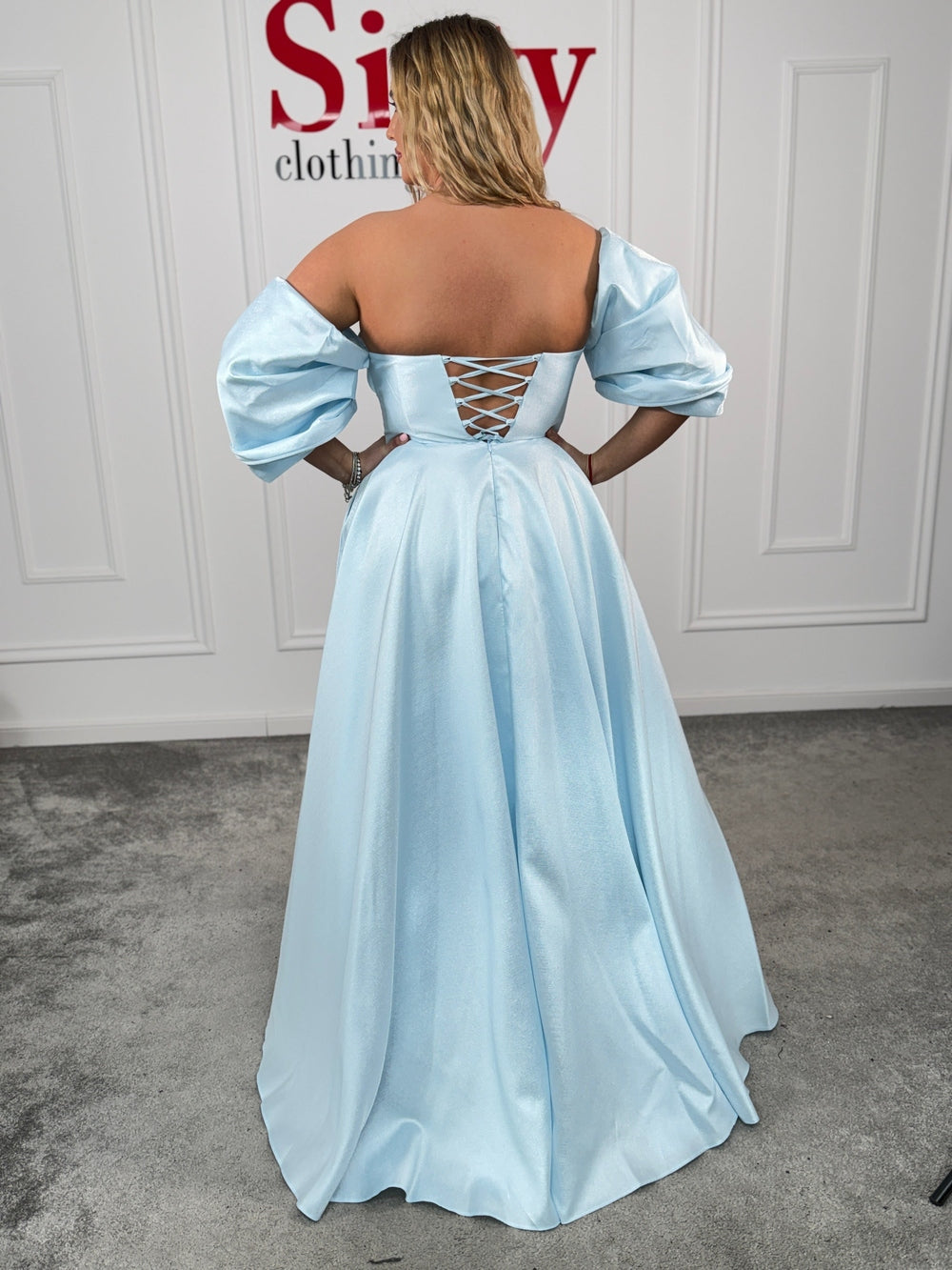Rochie tafta cu striatii Casiana