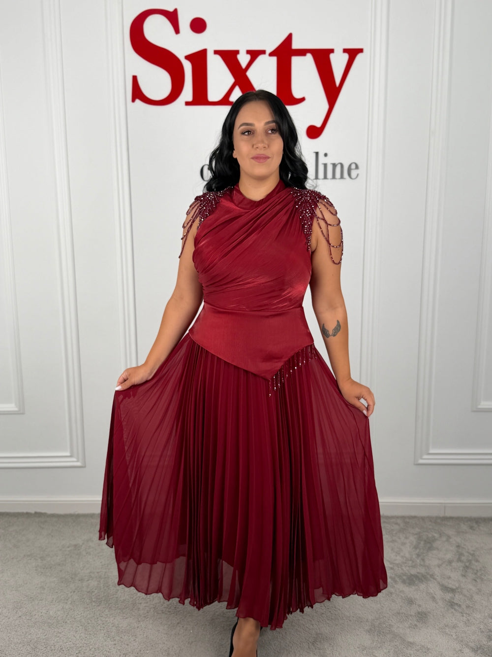 Rochie voal Anais