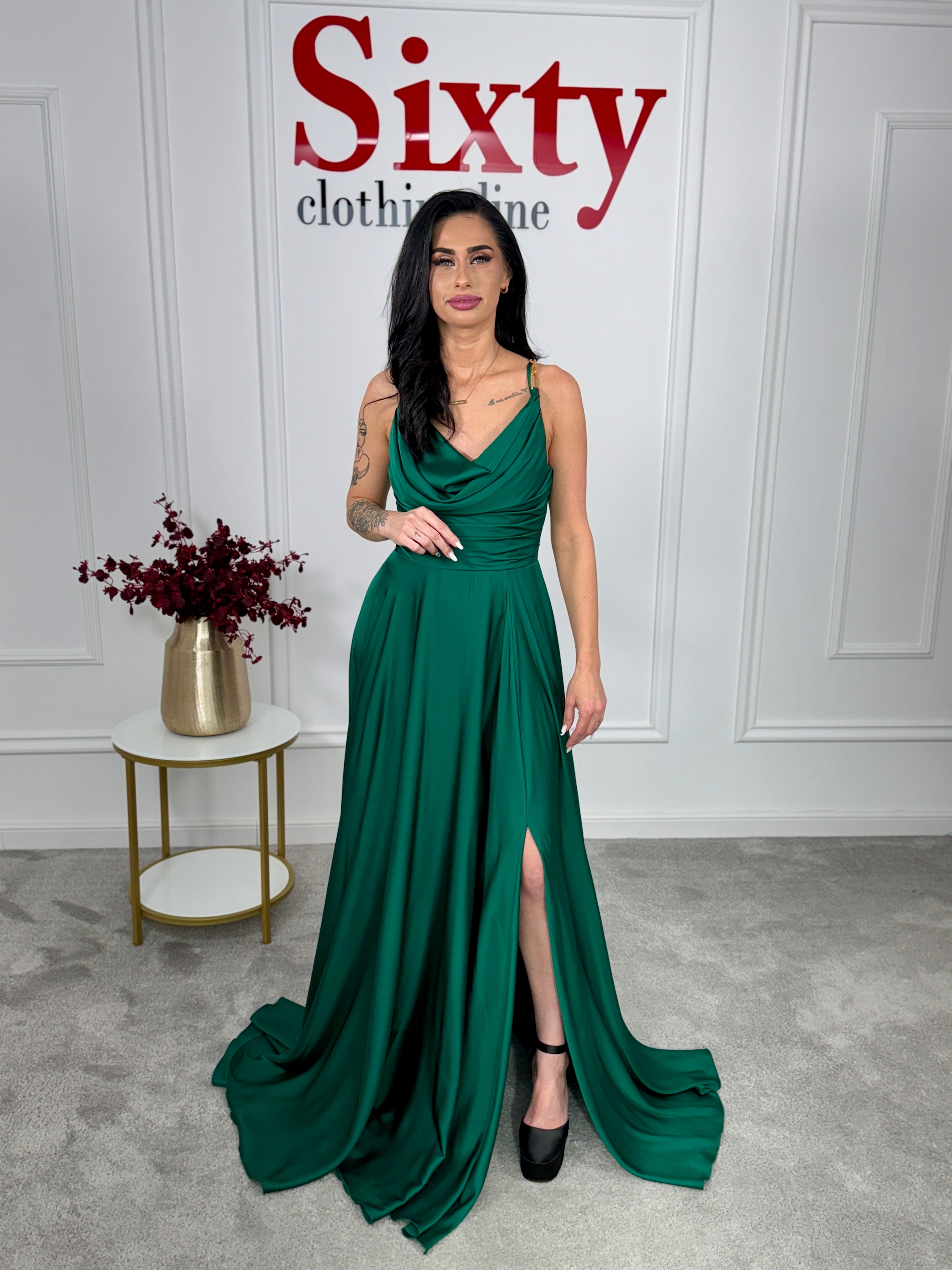 Rochie satin Milani