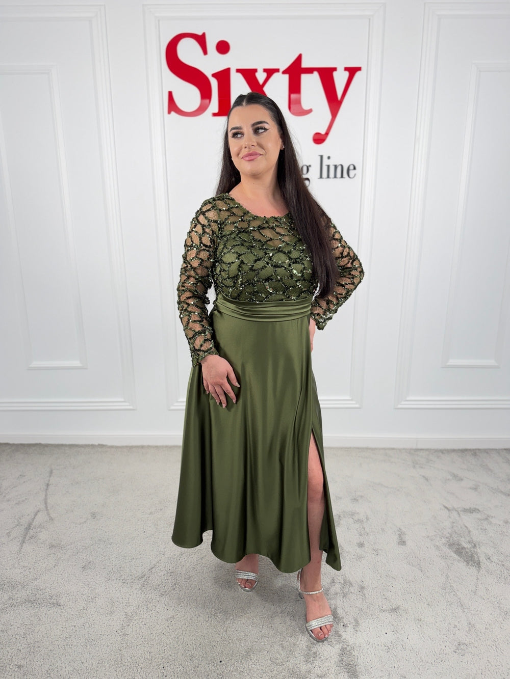 Rochie tafta Heni
