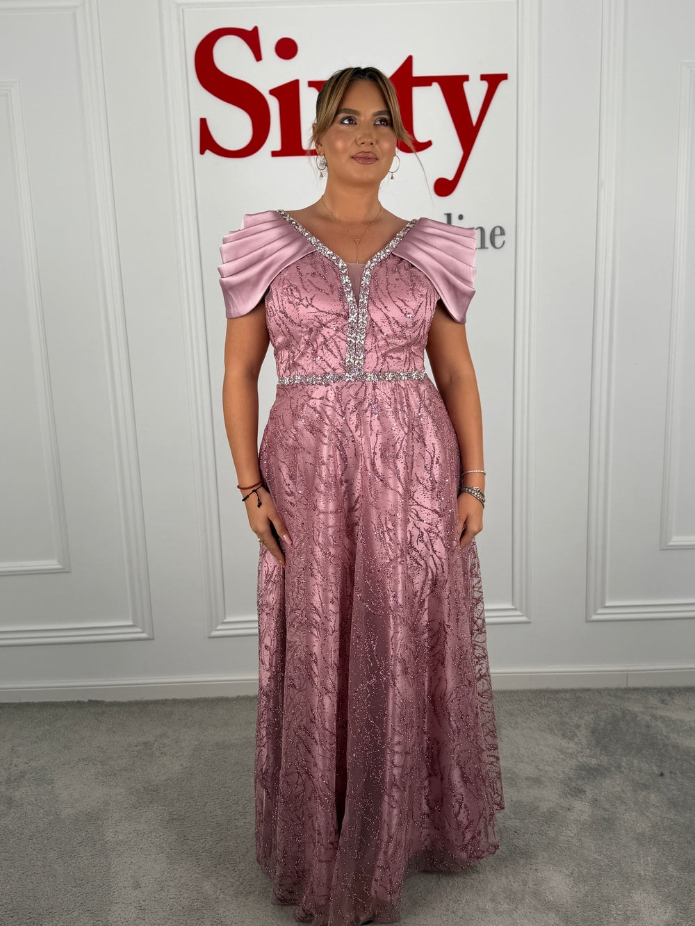 Rochie dantela cu piete Margot