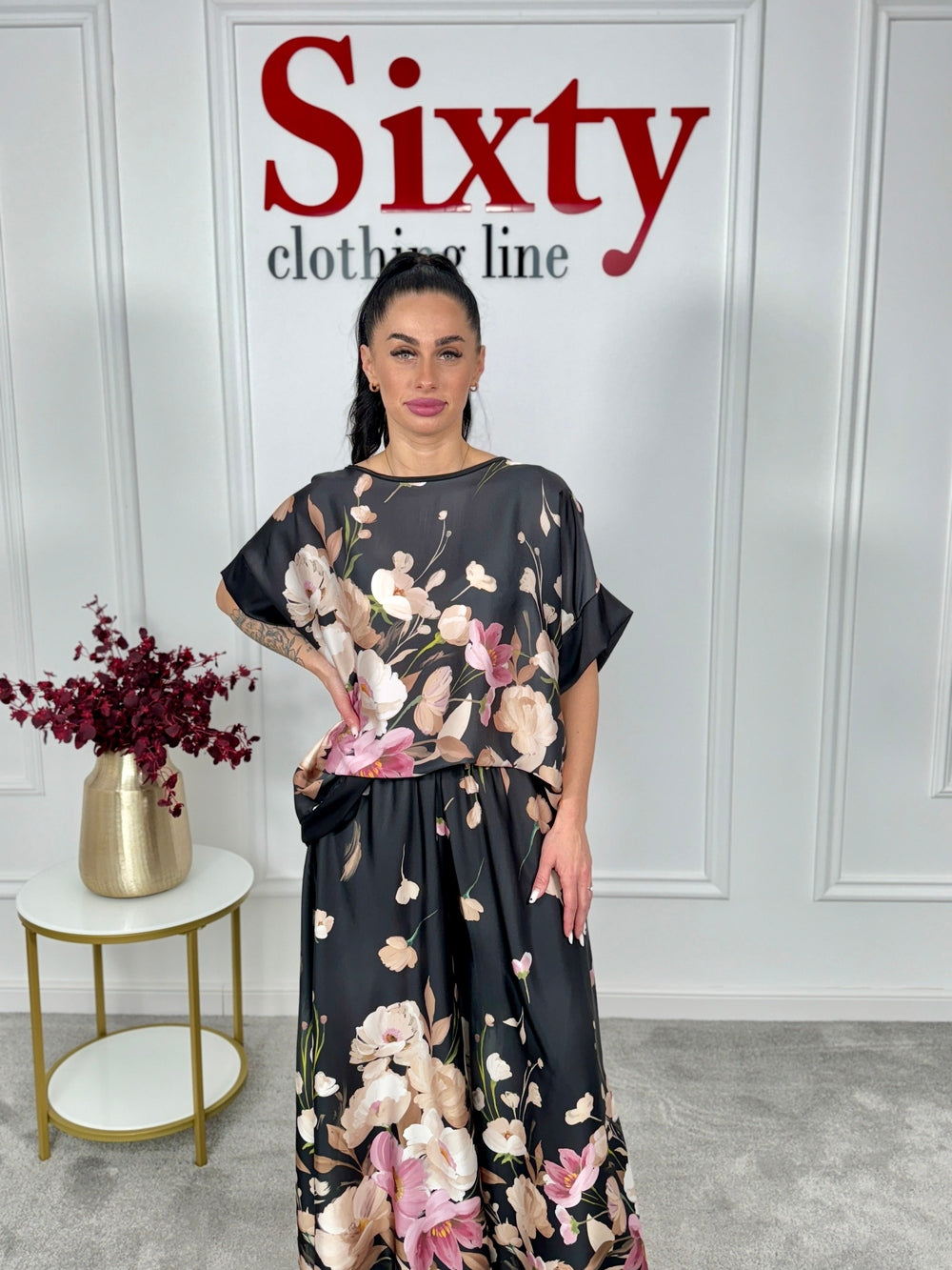 Compleu satin Reny