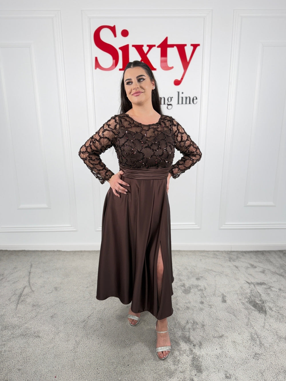Rochie tafta Heni