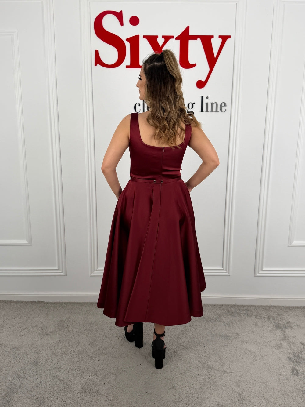 Rochie tafta Velvet