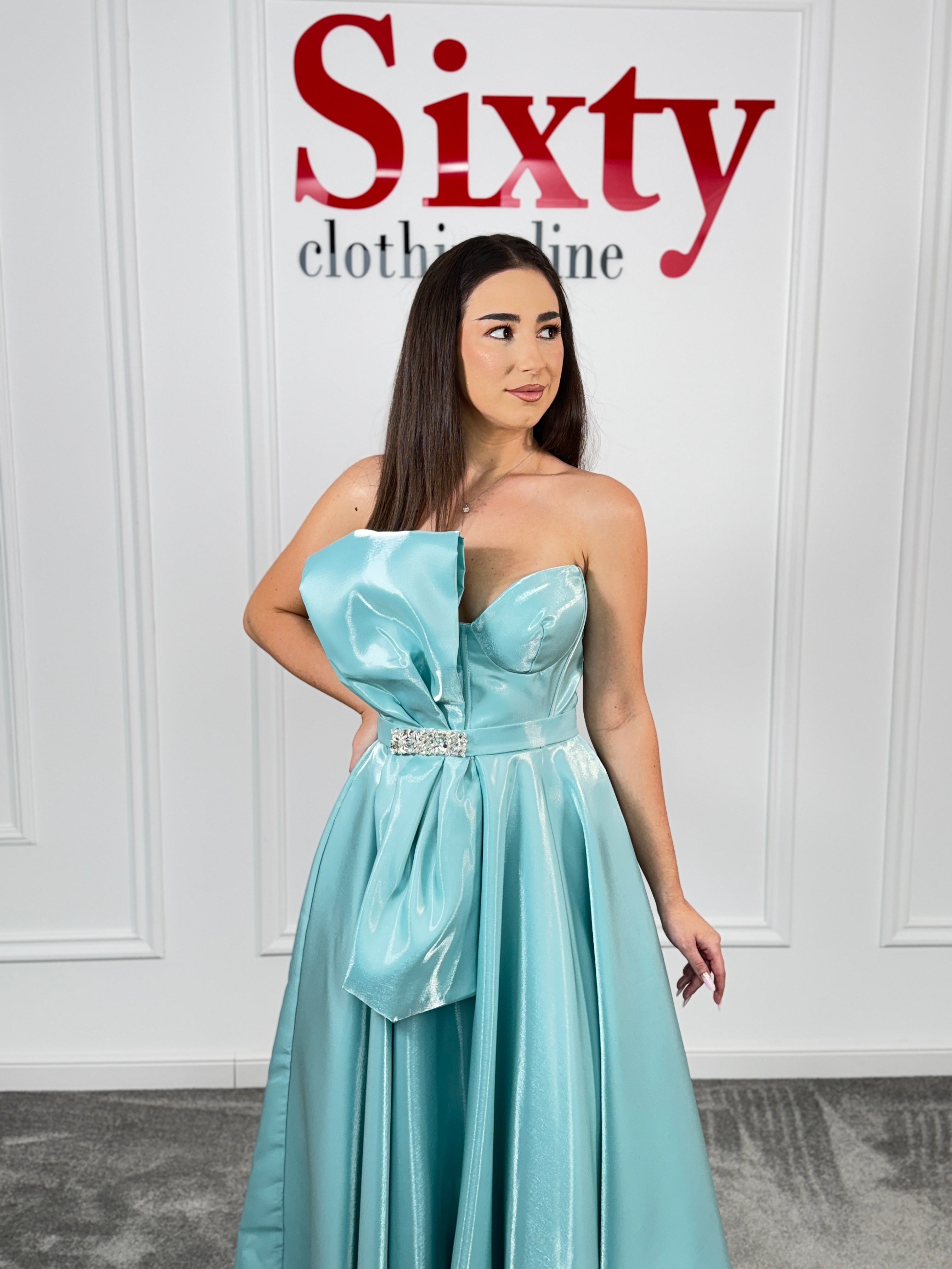 Rochie tafta satinata Helia
