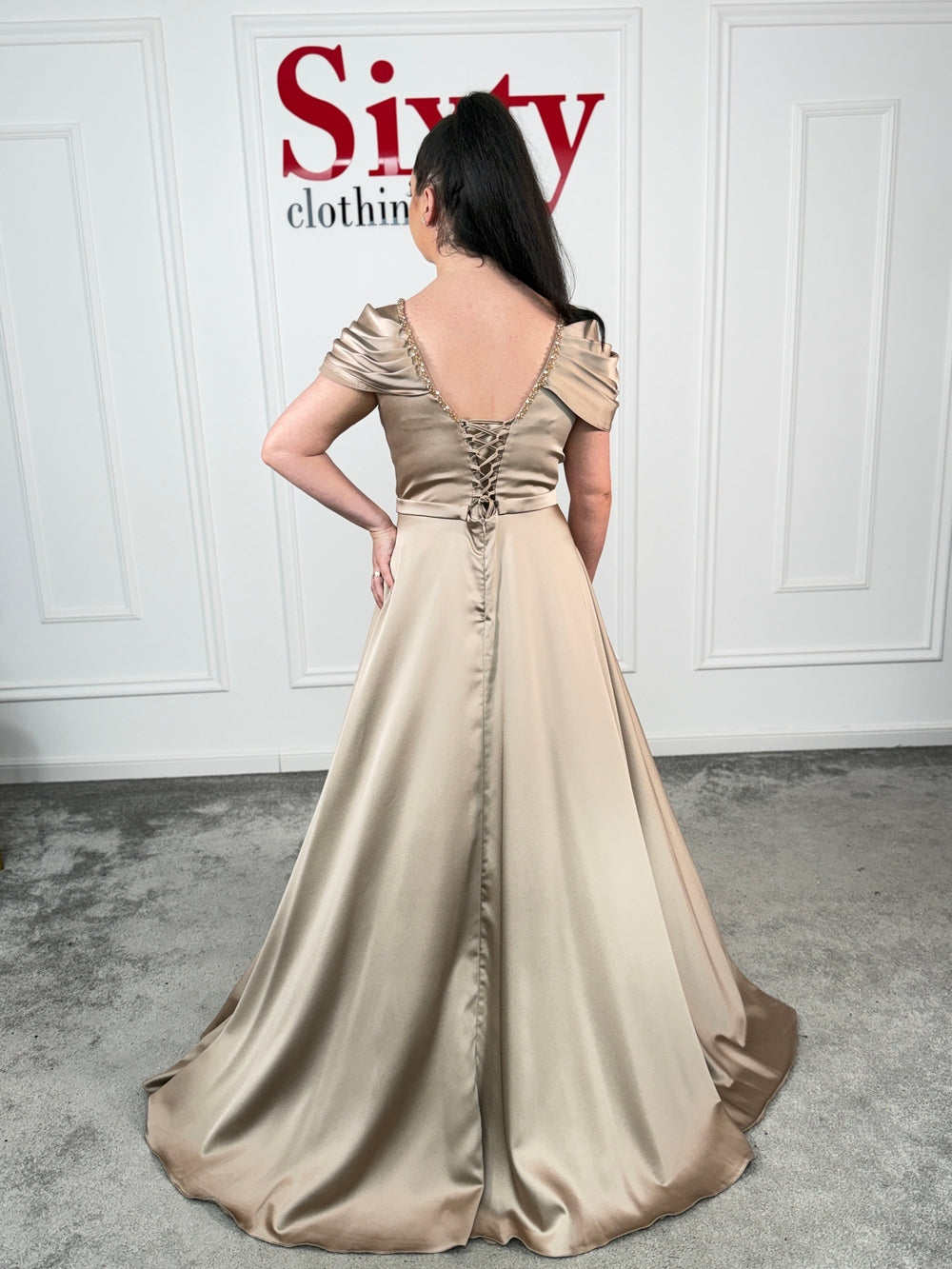 Rochie tafta Hype