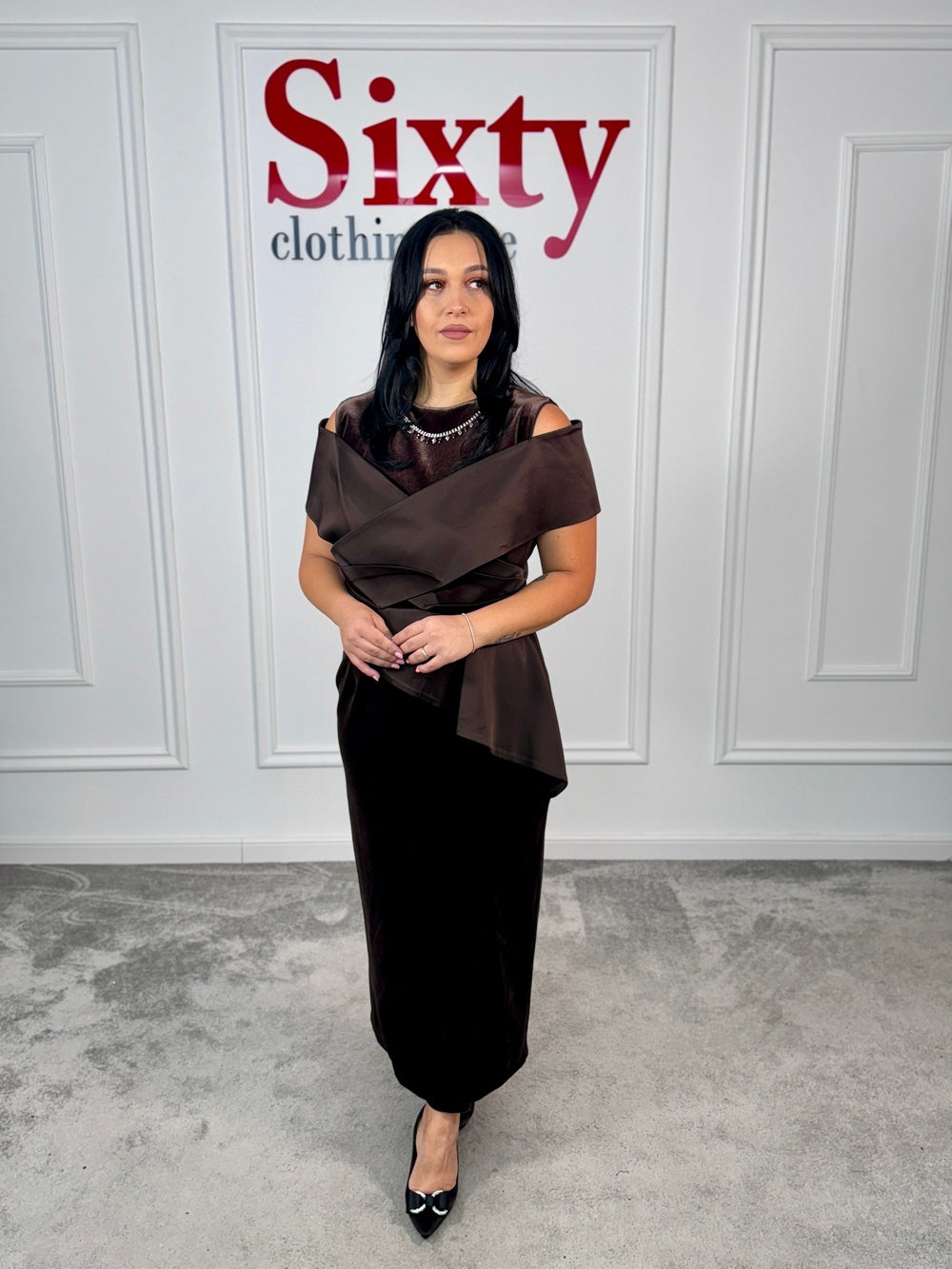 Rochie catifea Donna