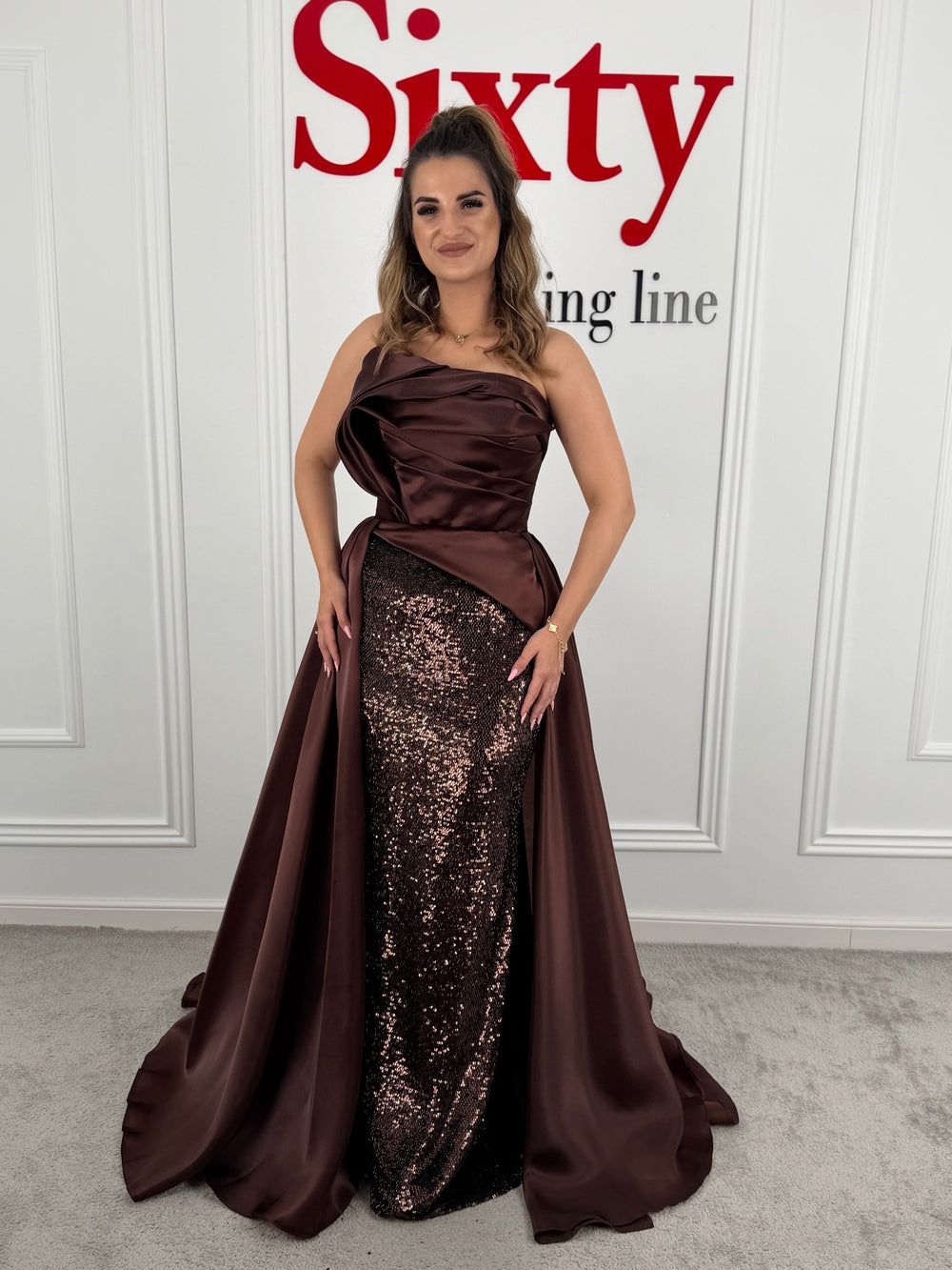 Rochie tafta Empres