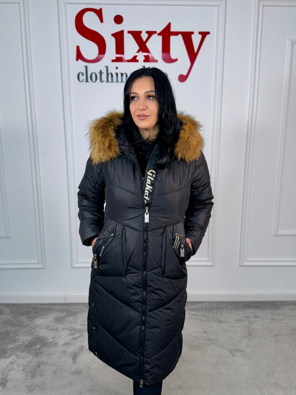 Geaca fas cu blana naturala Mia