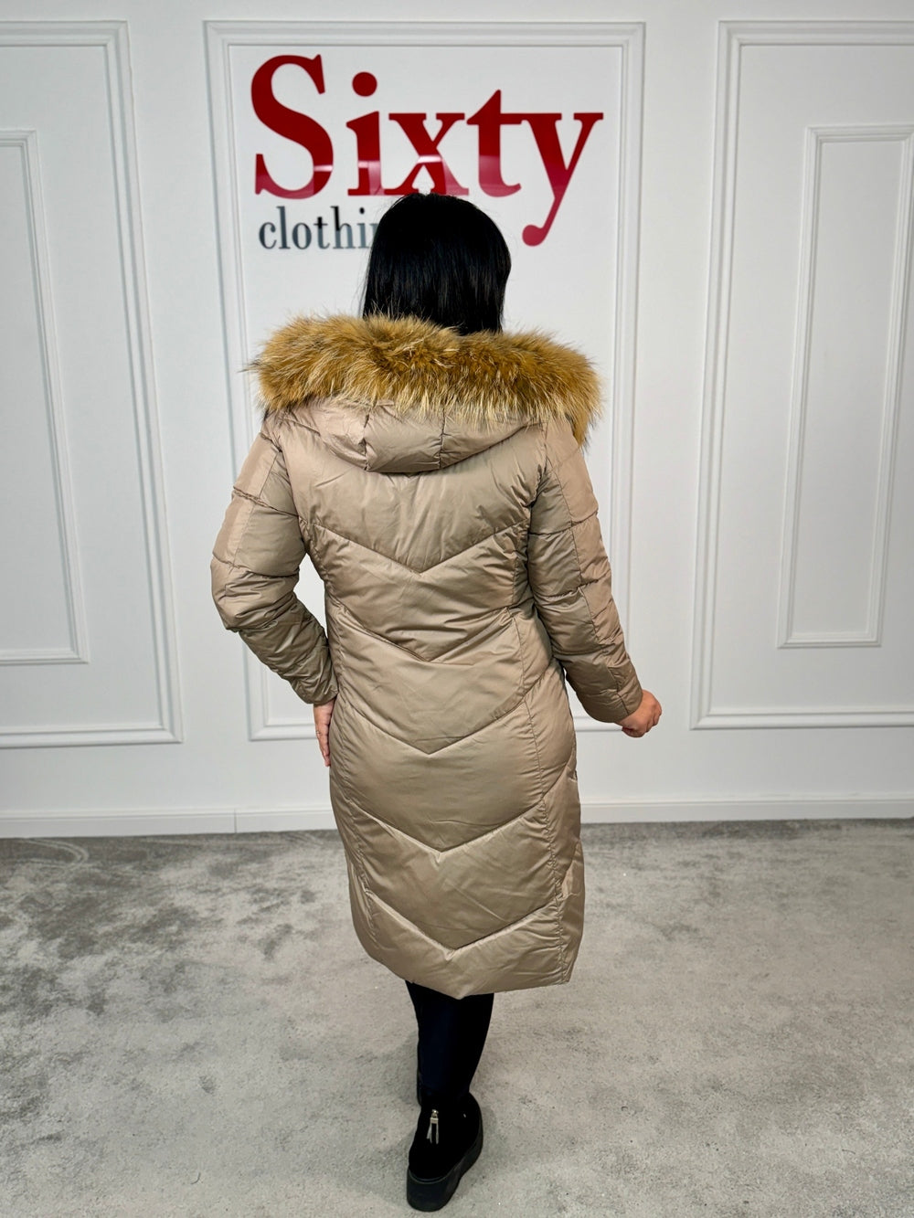 Geaca fas cu blana naturala Mia