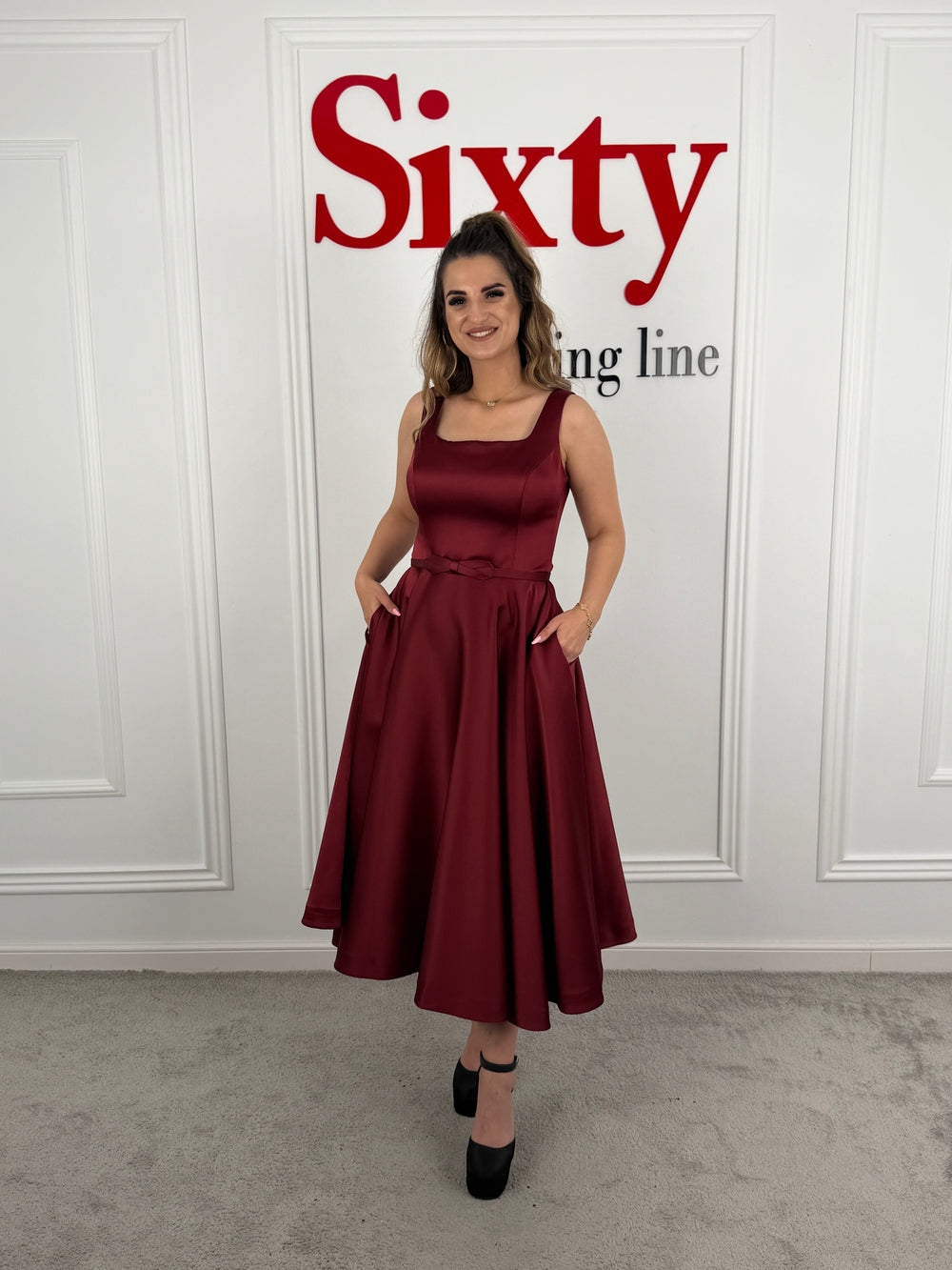 Rochie tafta Velvet