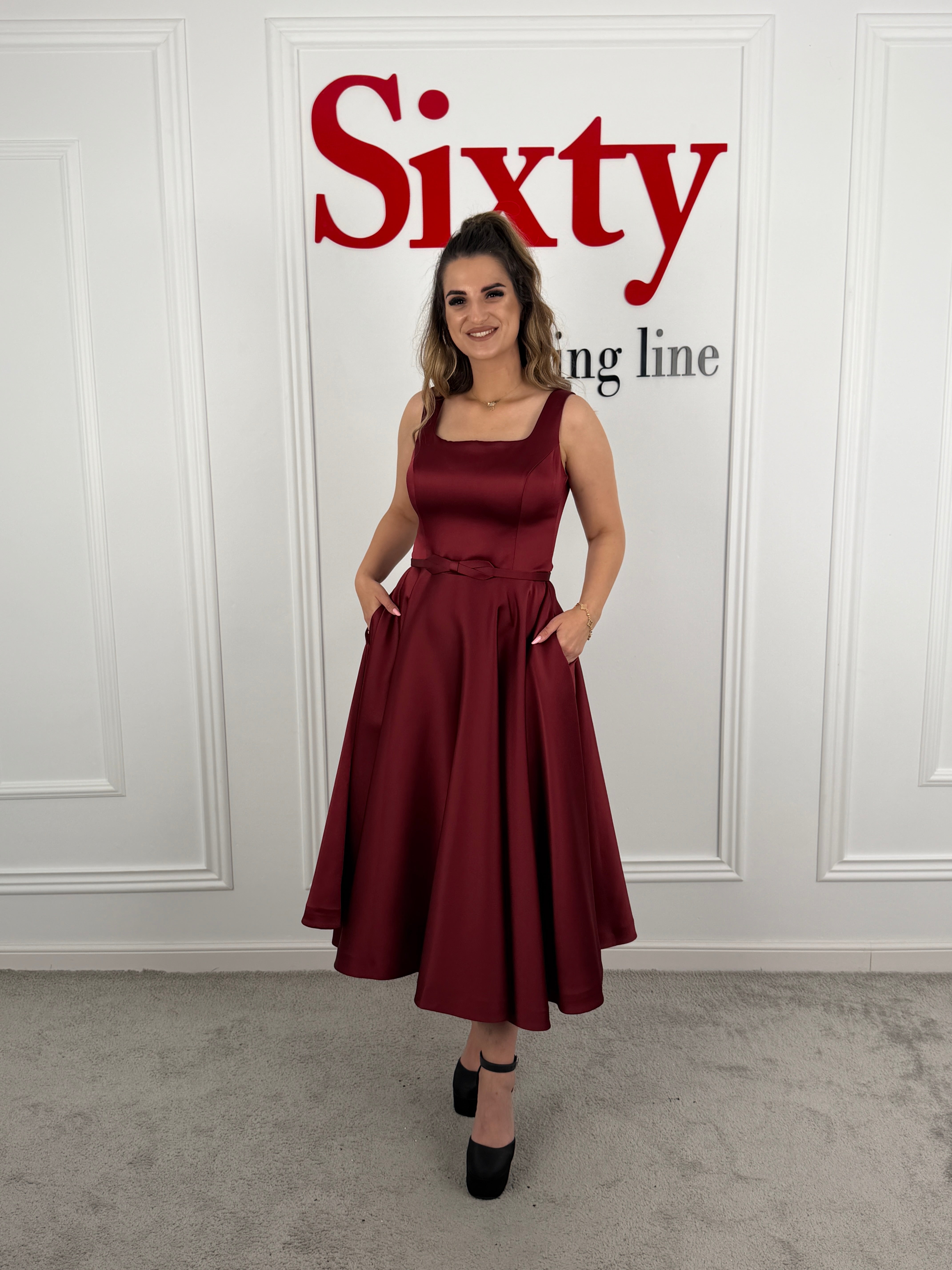Rochie tafta Velvet