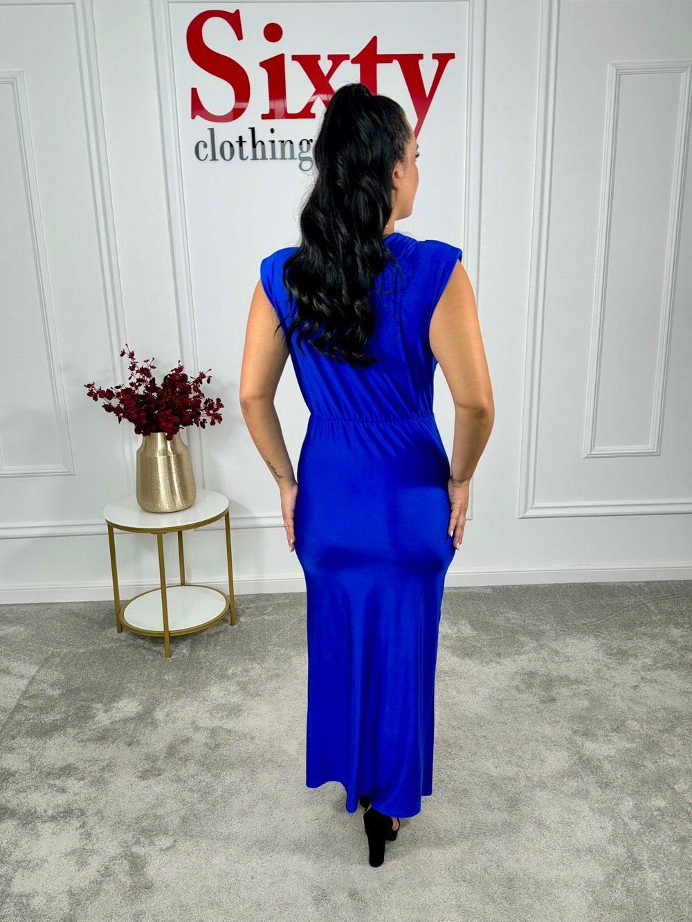 Rochie satin Kelia