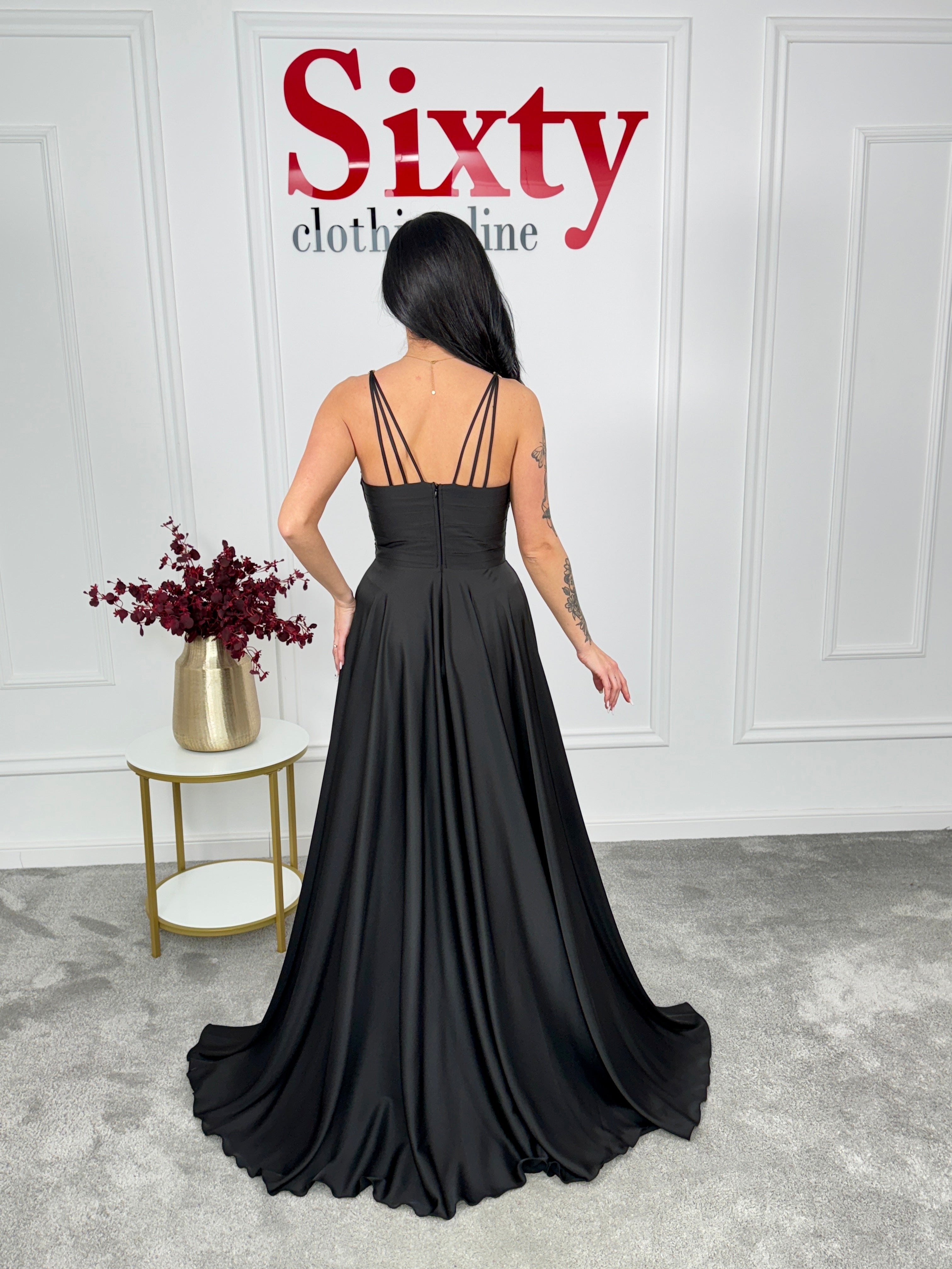 Rochie satin Milani