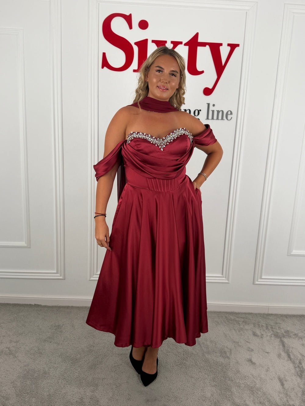 Rochie tafta Aveline